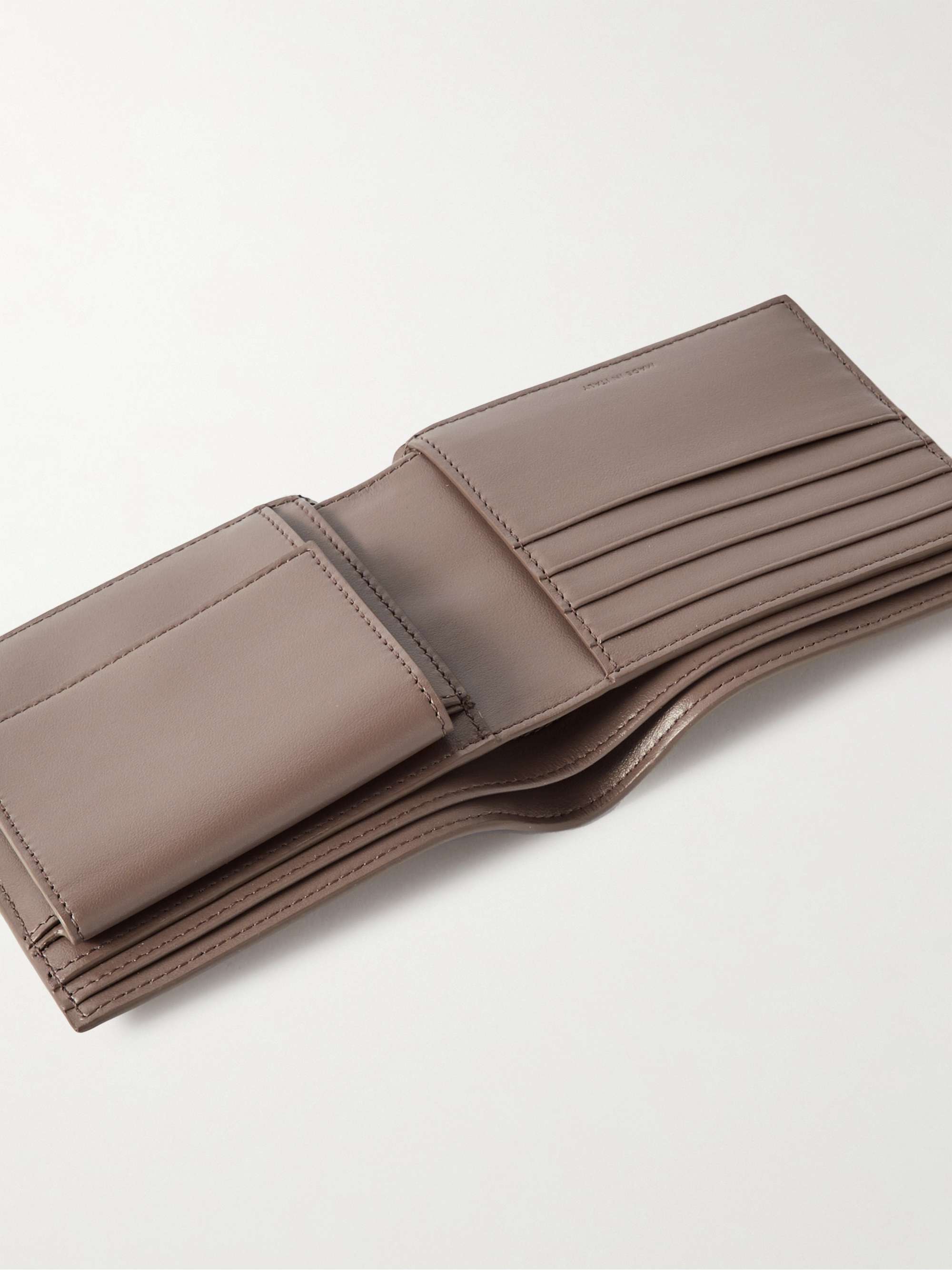 CELINE HOMME Logo Print Leather Billfold Wallet for Men MR PORTER