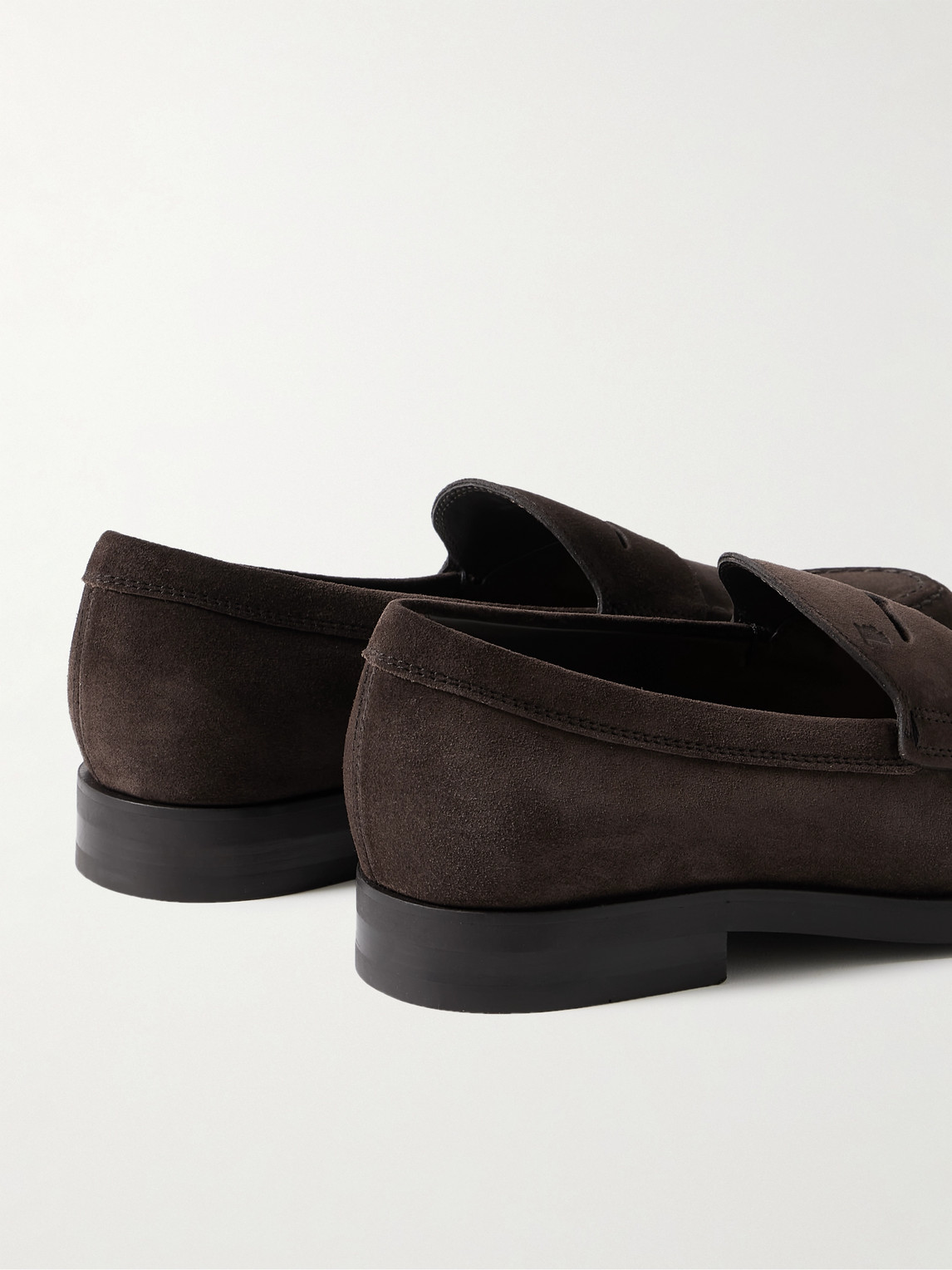 Suede Loafers