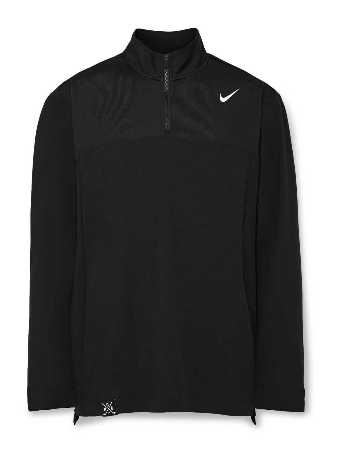 Nike Golf - Nike Golf Club Logo-Print Dri-FIT Half-Zip Golf Jacket - Men - Black - L