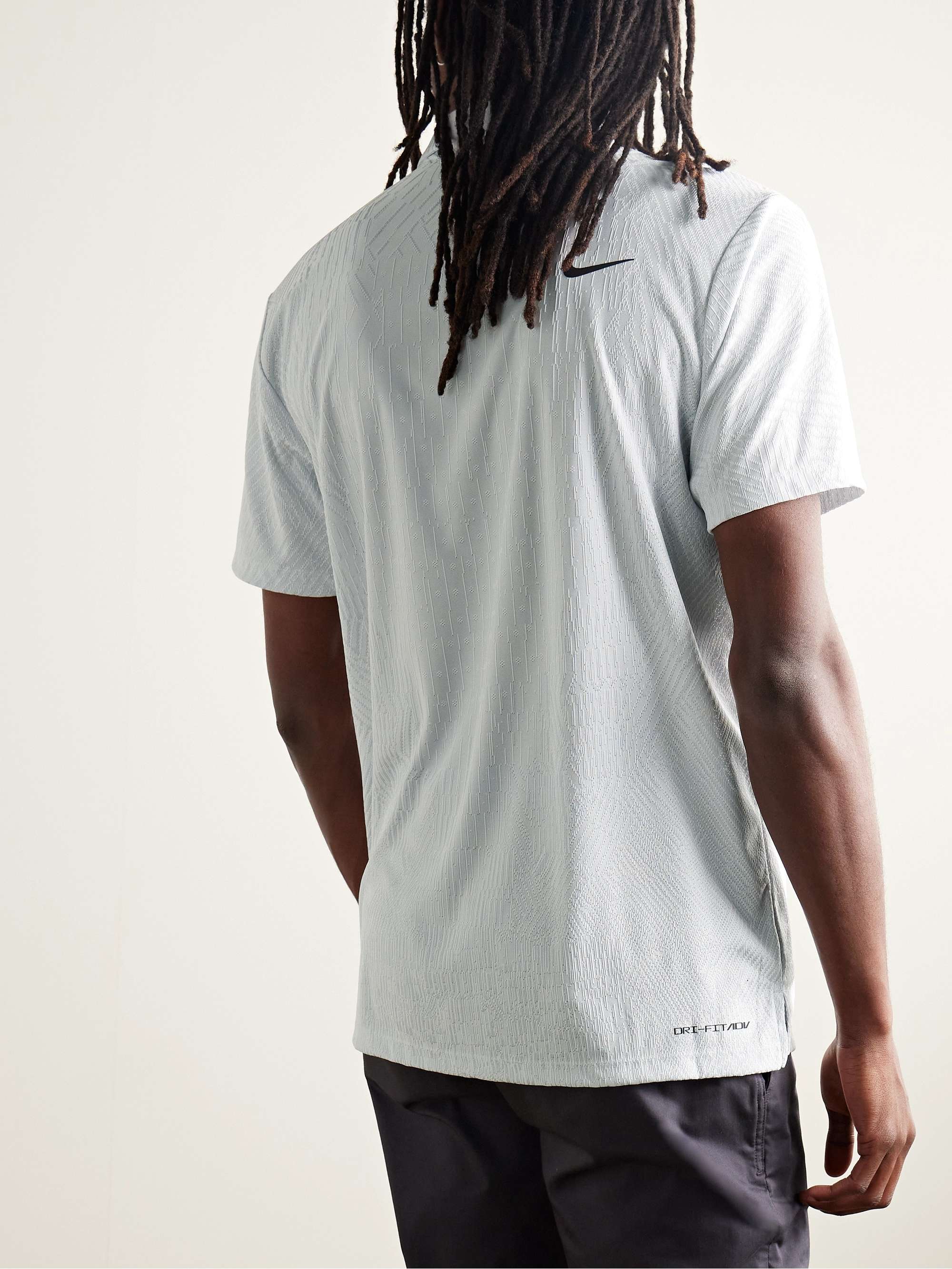 Malbon Golf x Nike Dri-FIT ADV Tiger Woods Blade Polo White
