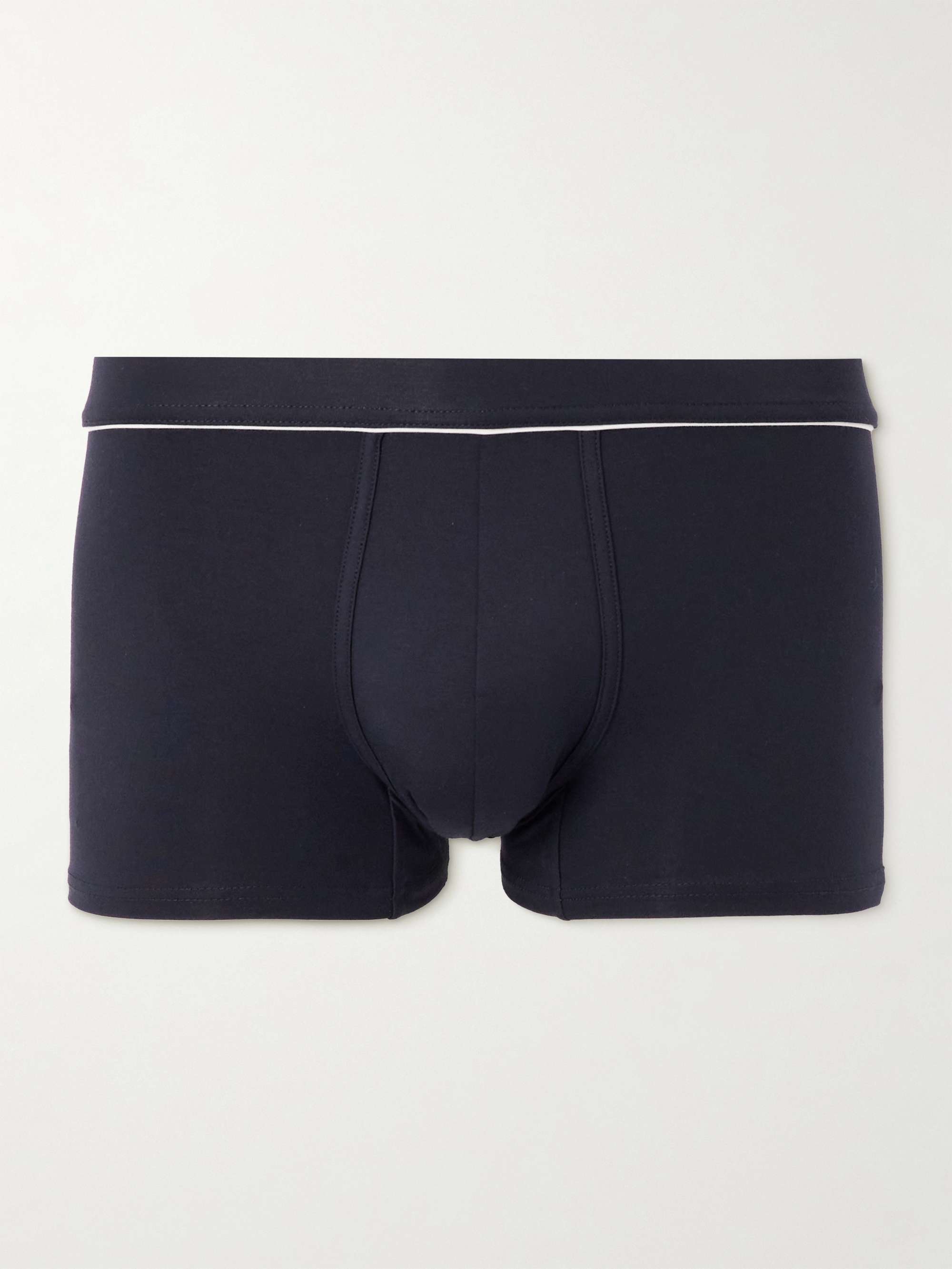 ZEGNA Stretch-Modal Boxer Briefs for Men