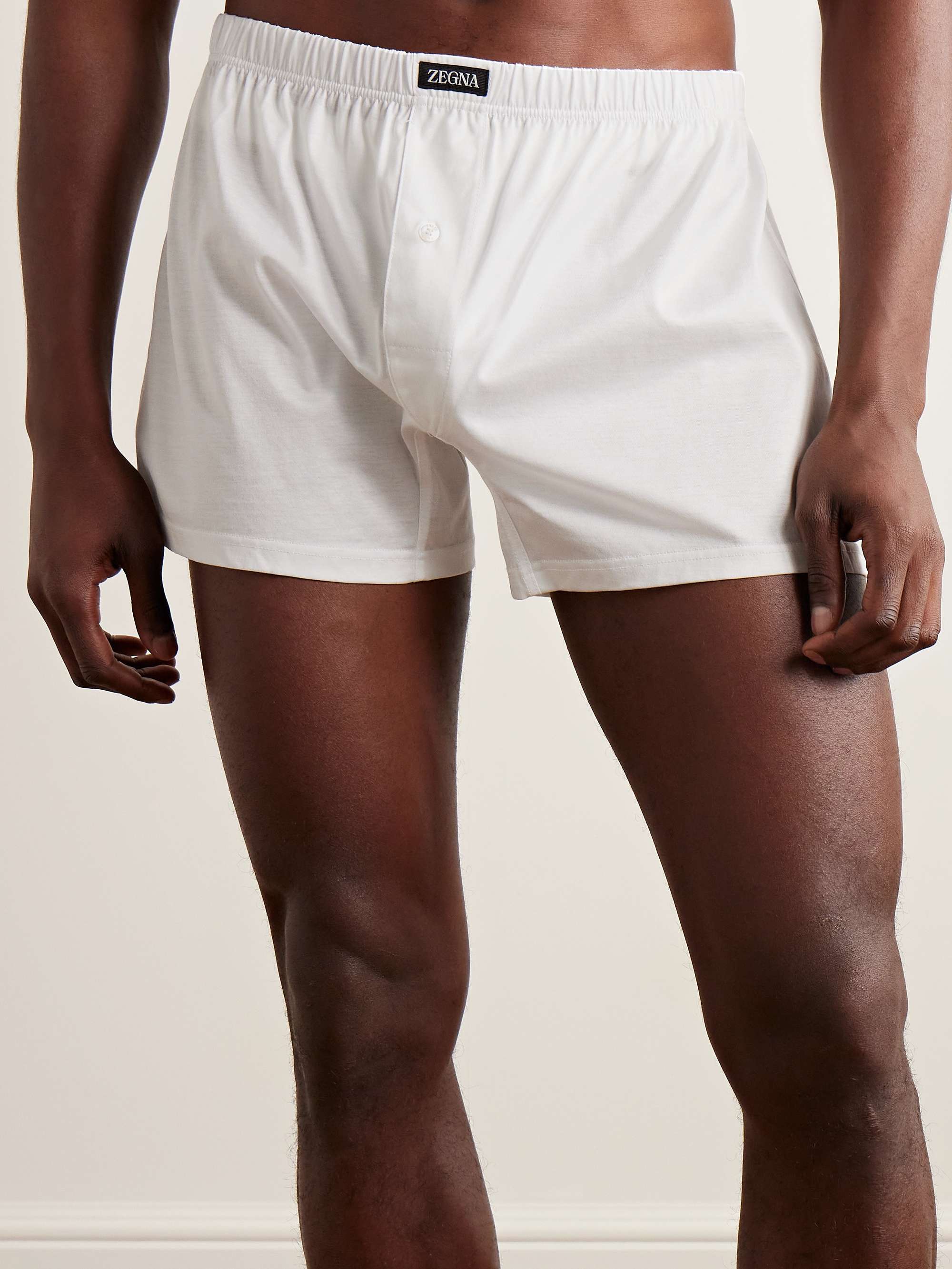 Filoscozia® Cotton-Jersey Boxer Shorts