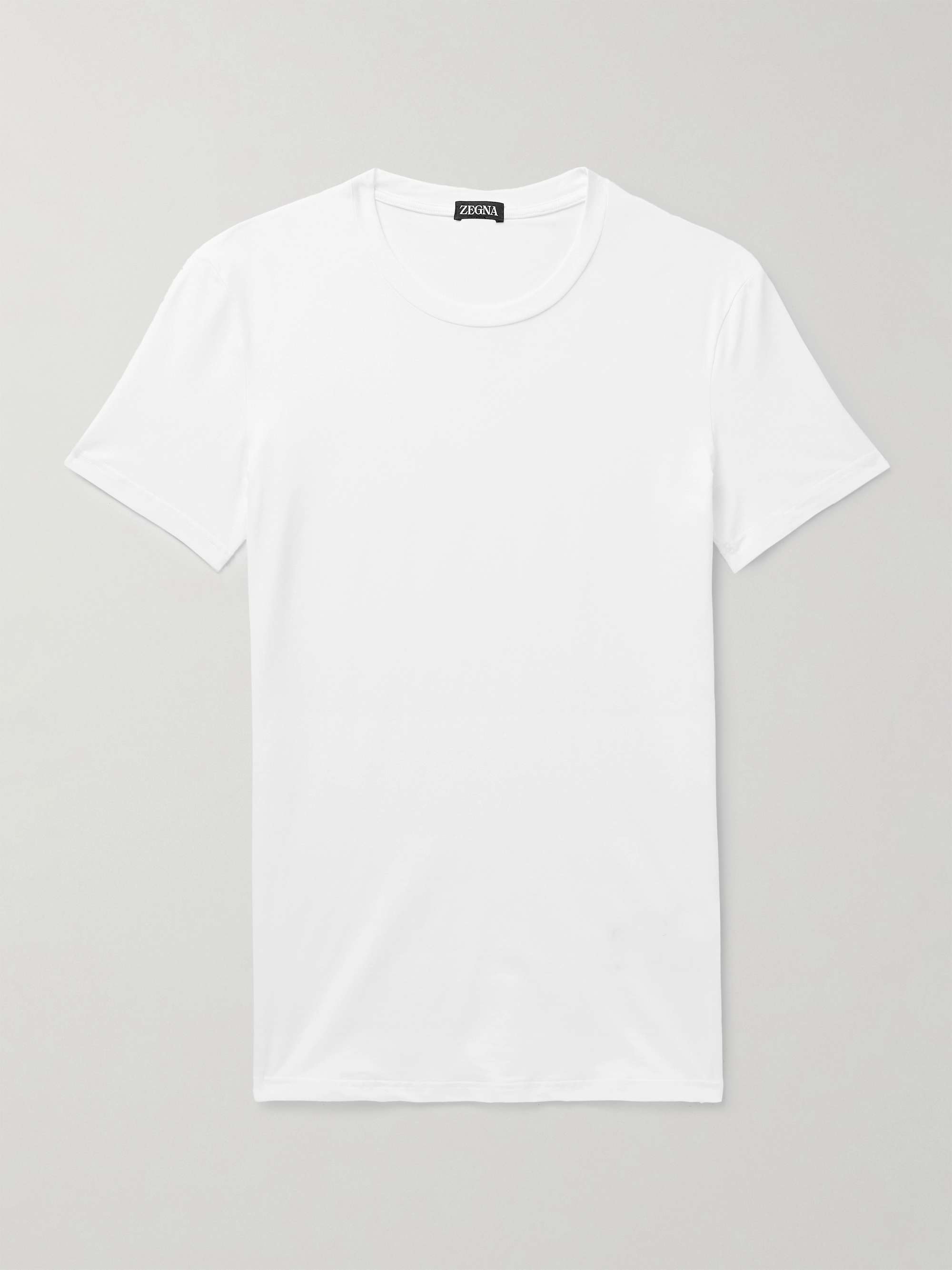 stretch cotton t shirt men