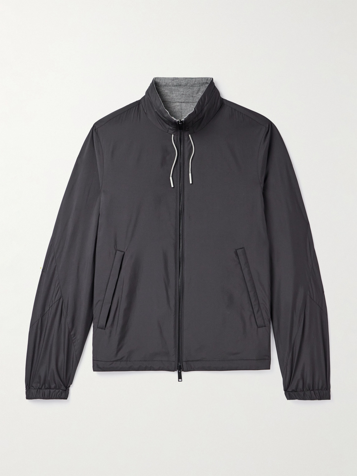 Zegna Reversible Shell and Cashmere, Cotton and Silk-Blend Jacket - Men