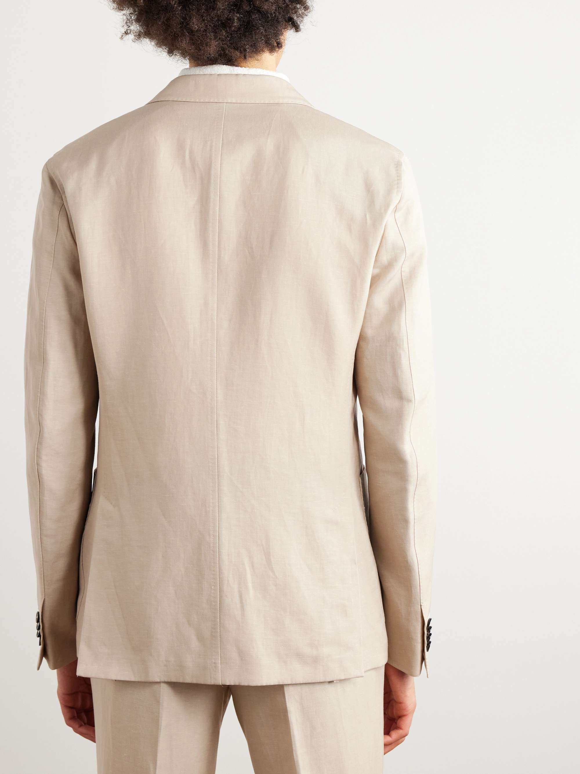 ZEGNA Wool and Linen-Blend Suit Jacket for Men | MR PORTER