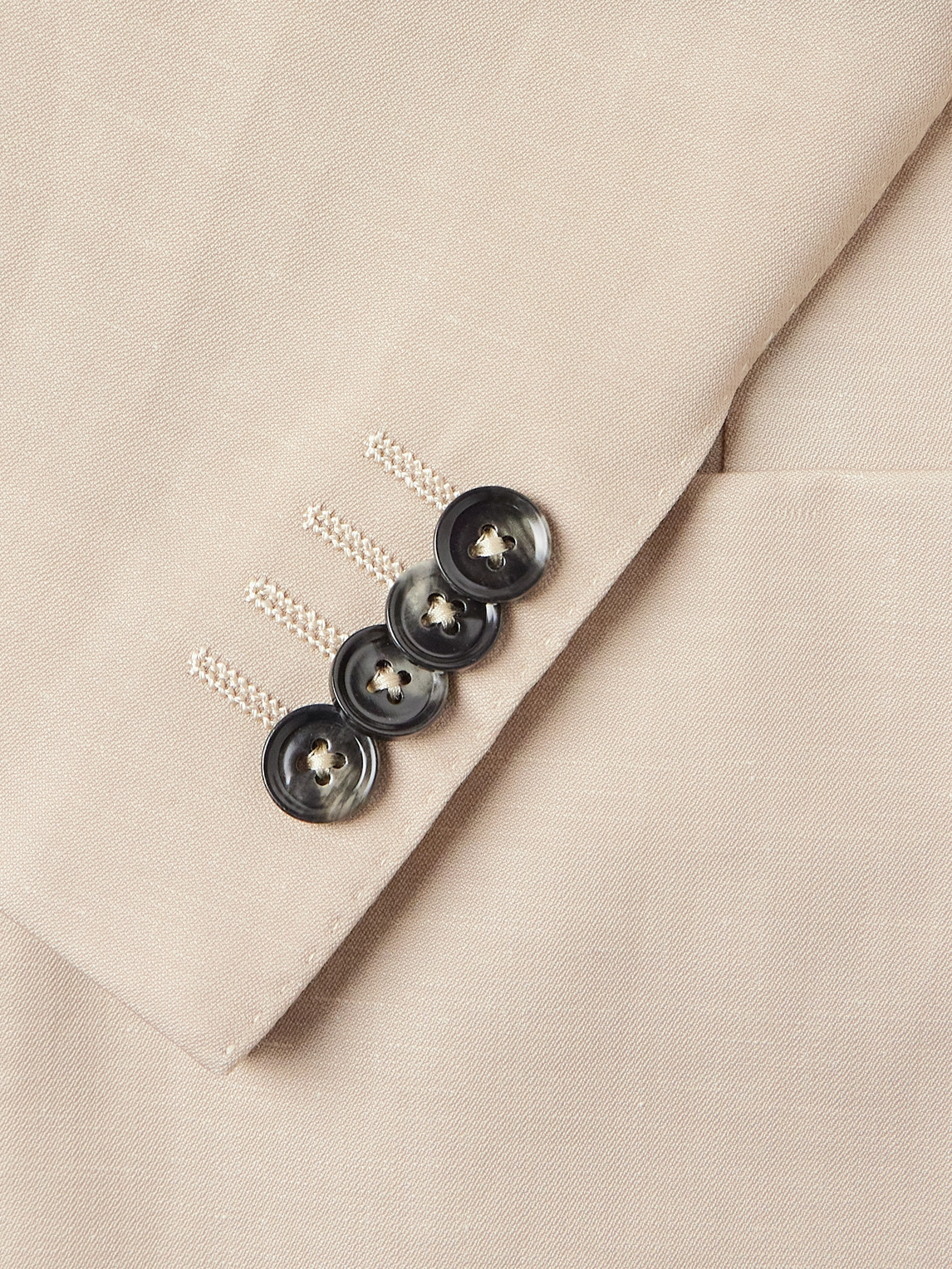 Zegna Wool And Linen-blend Suit Jacket In Neutral