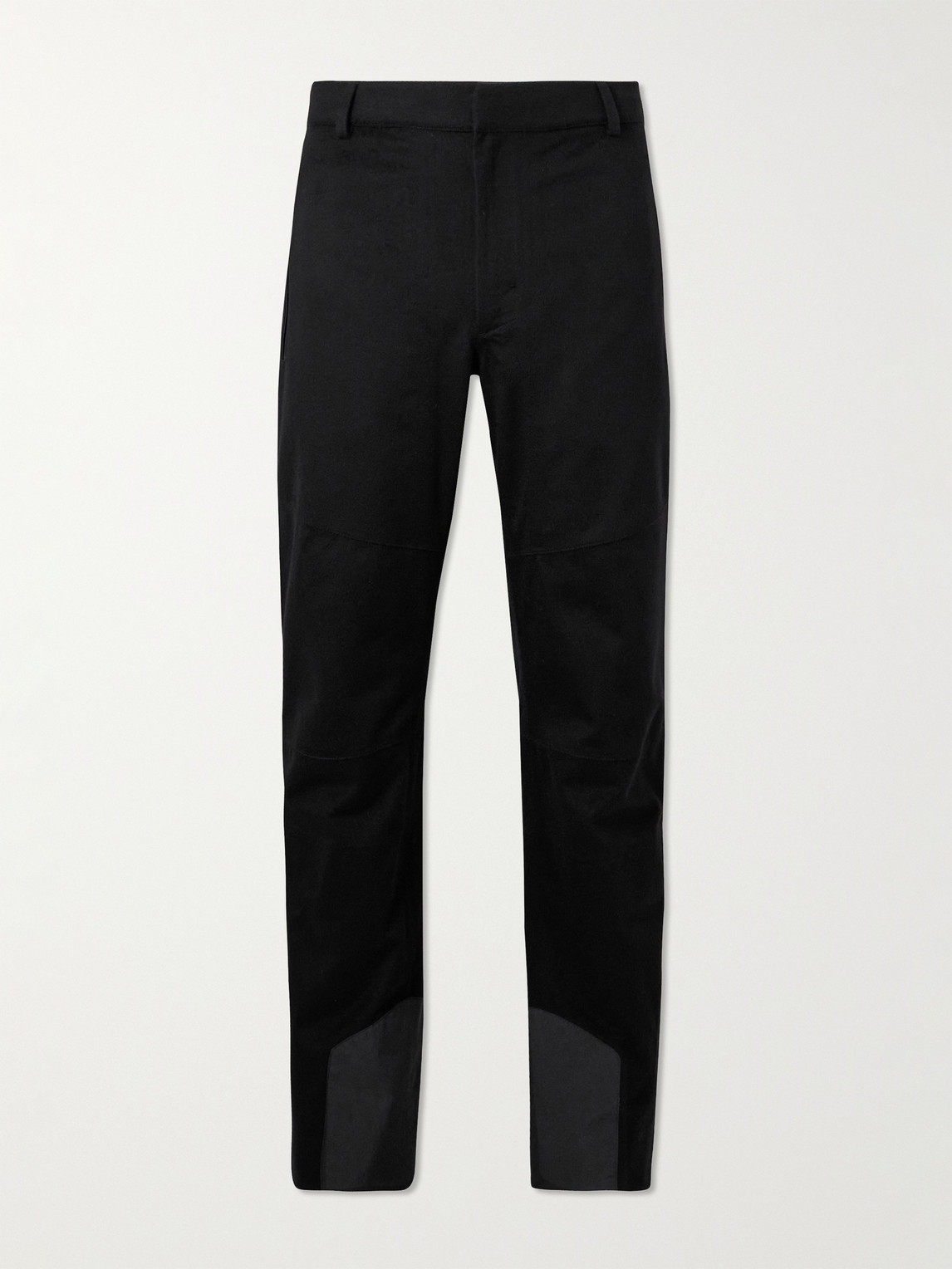 Zegna Straight-leg Padded Ski Pants In Black