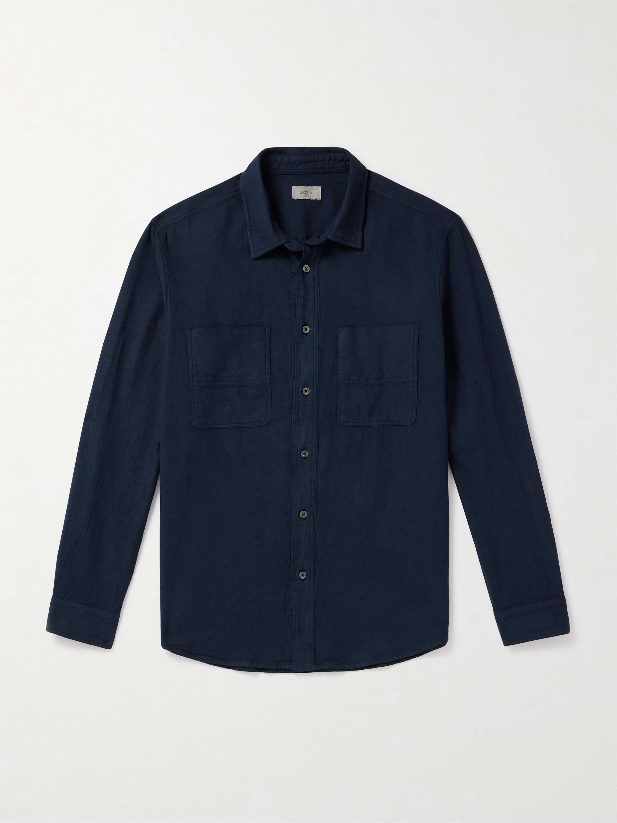ALTEA Brando Cotton-Twill Shirt for Men | MR PORTER