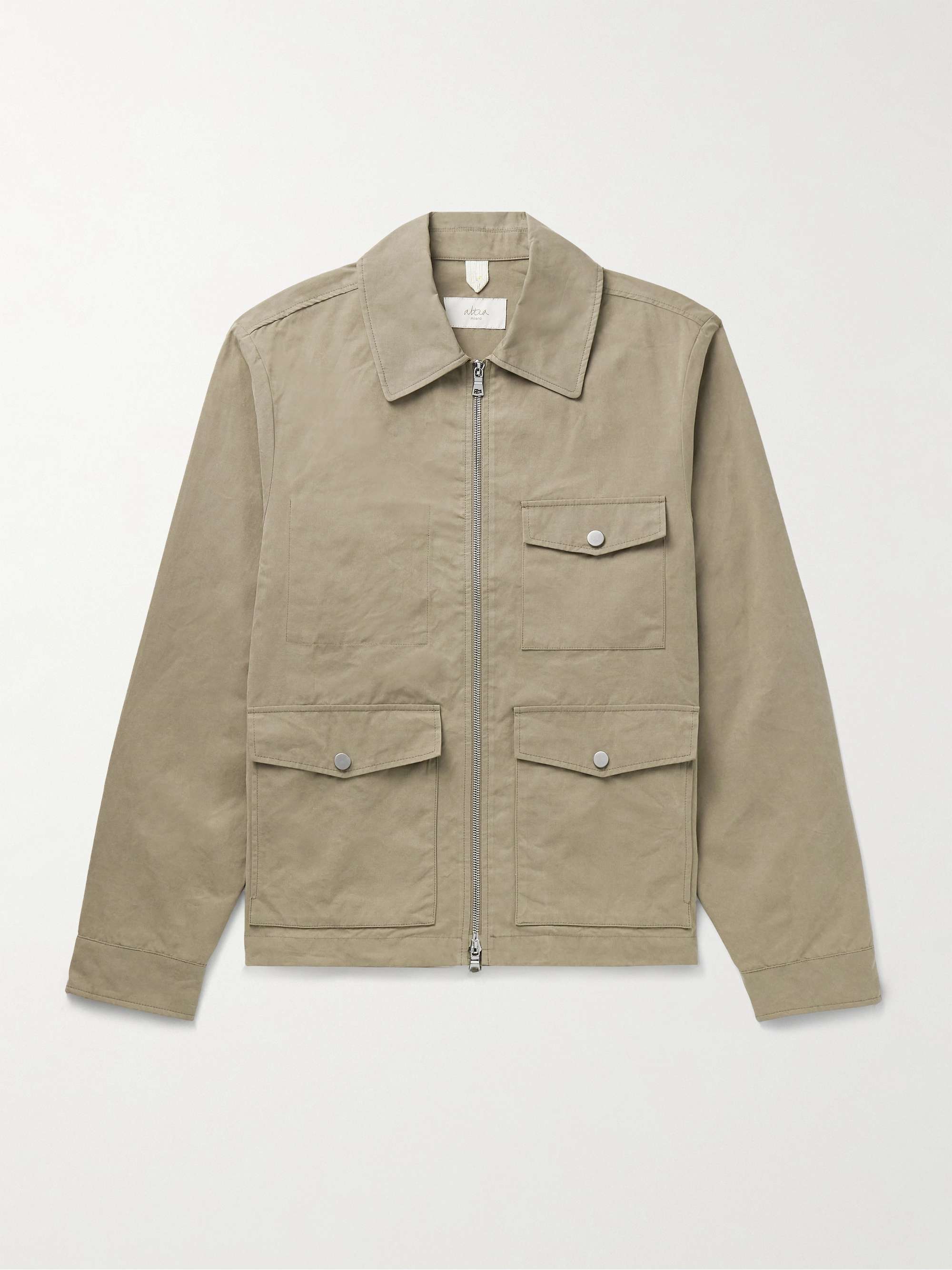 ALTEA Zeno Coated-Canvas Jacket for Men | MR PORTER