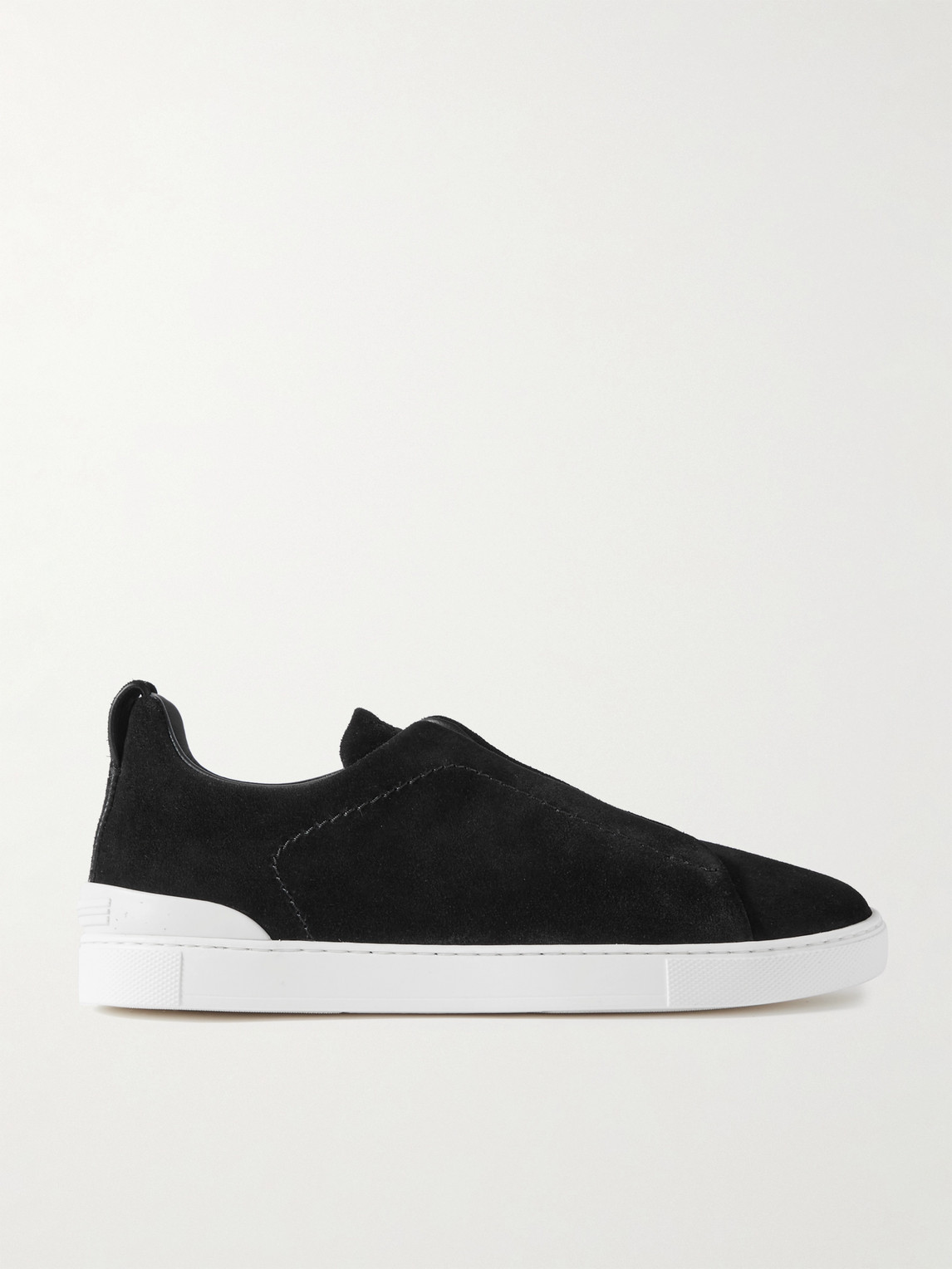 Zegna Triple Stitch™ Suede Slip-On Sneakers - Men