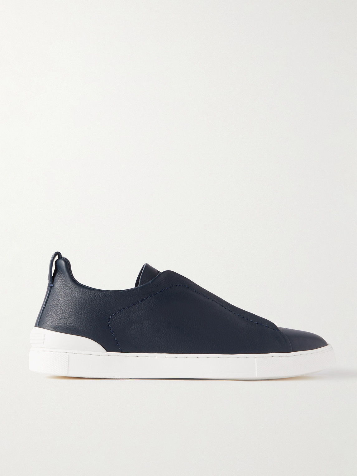 Zegna Triple Stitch™ SECONDSKIN Full-Grain Leather Sneakers - Men