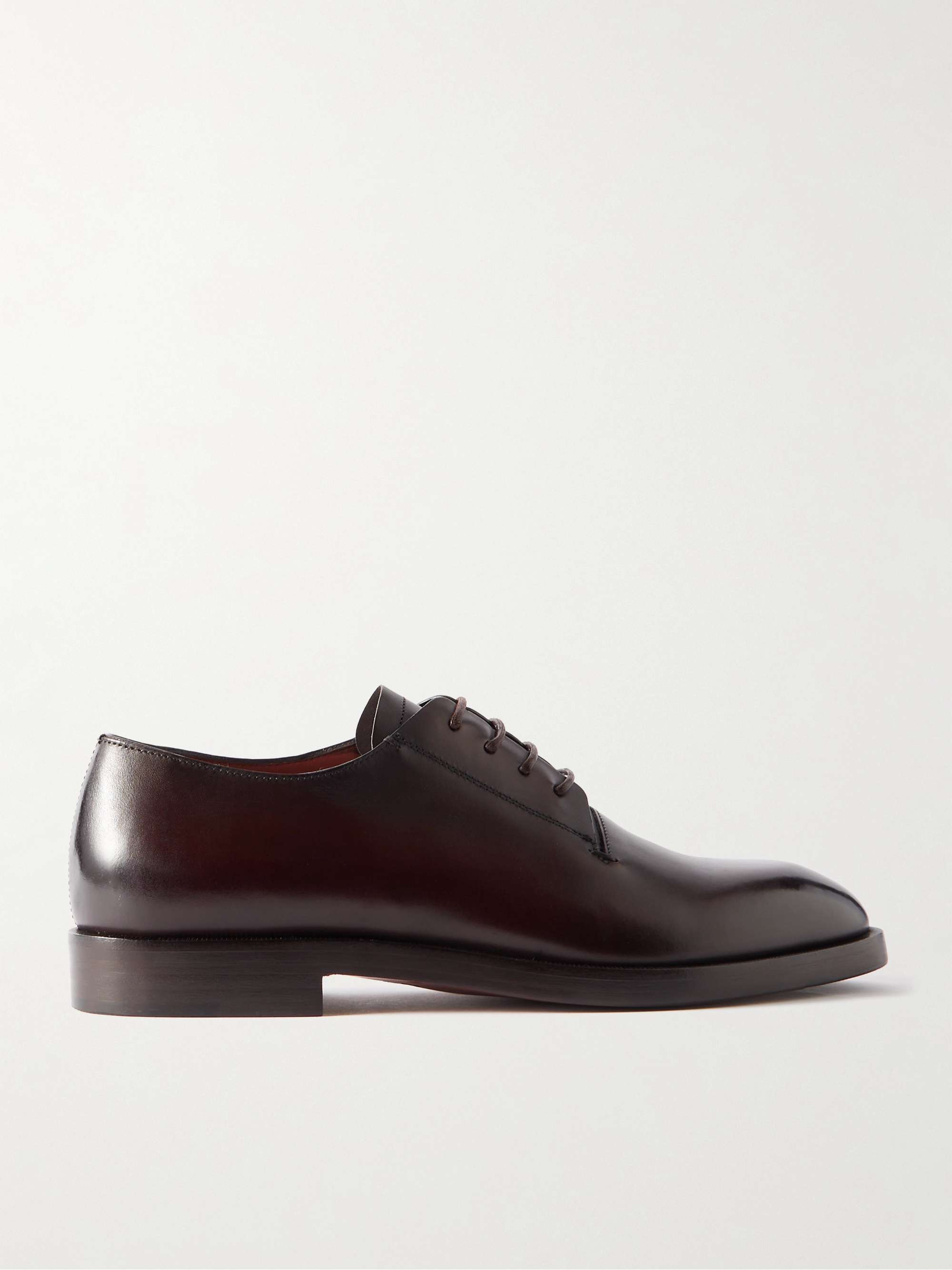 ZEGNA Torino Leather Oxford Shoes for Men