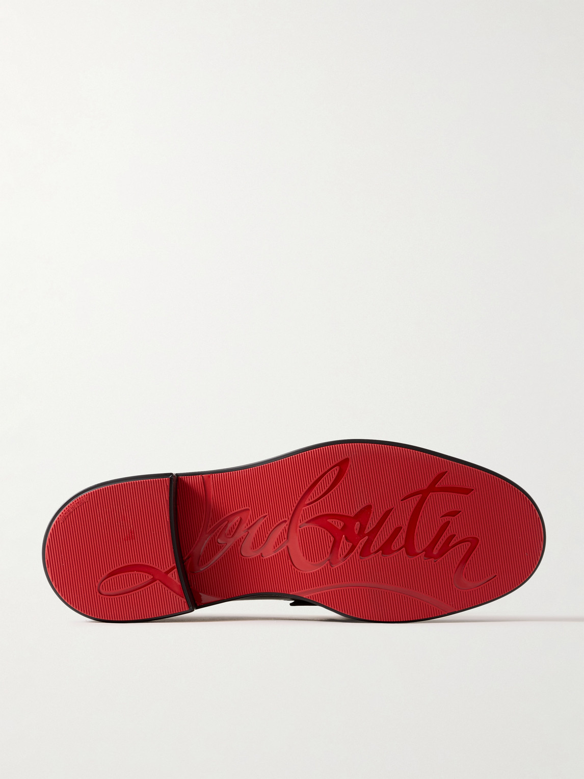 Christian Louboutin Urbino Moc Leather Penny Loafers In Brown