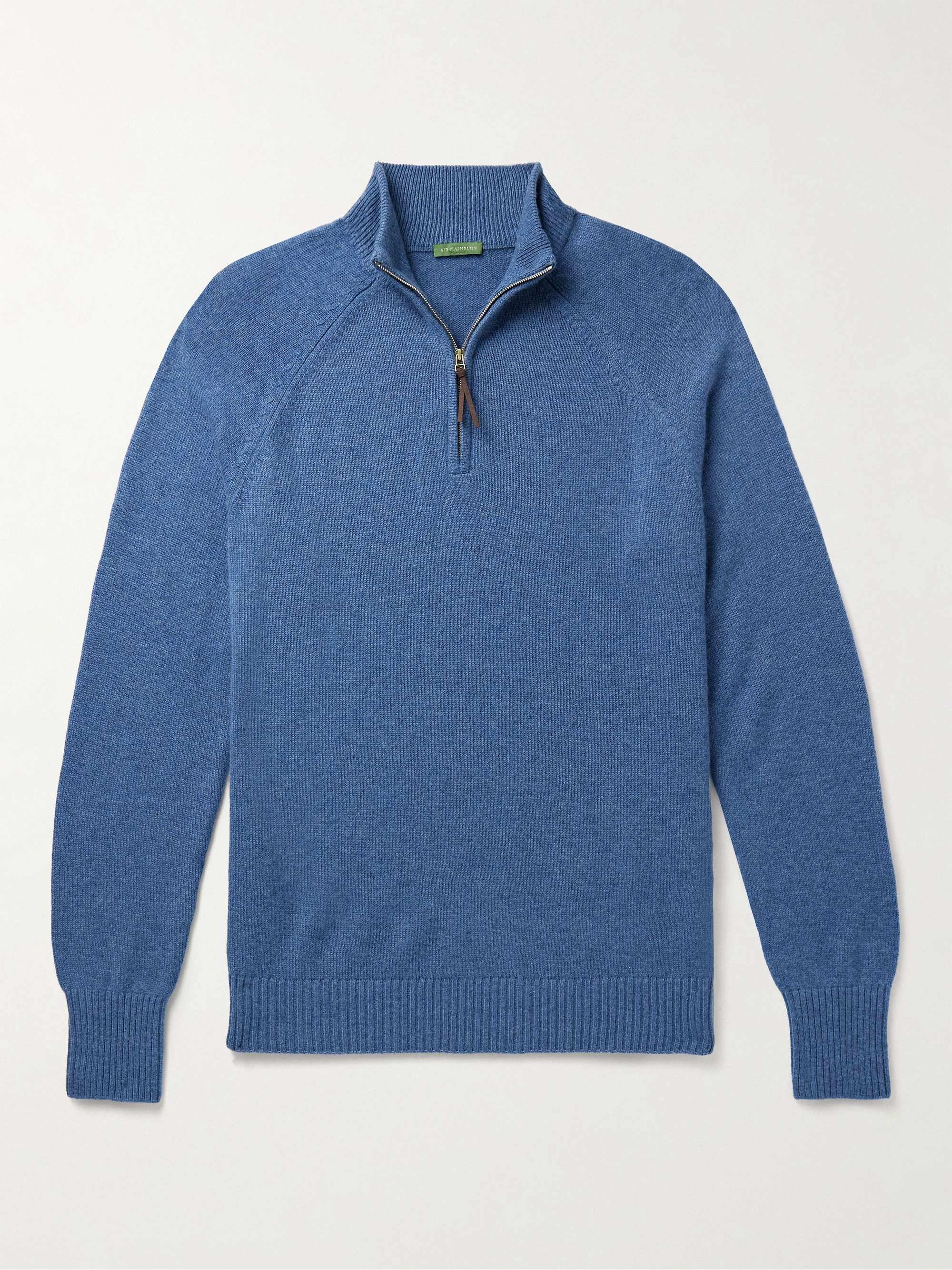 SID MASHBURN Cashmere Half-Zip Sweater for Men | MR PORTER