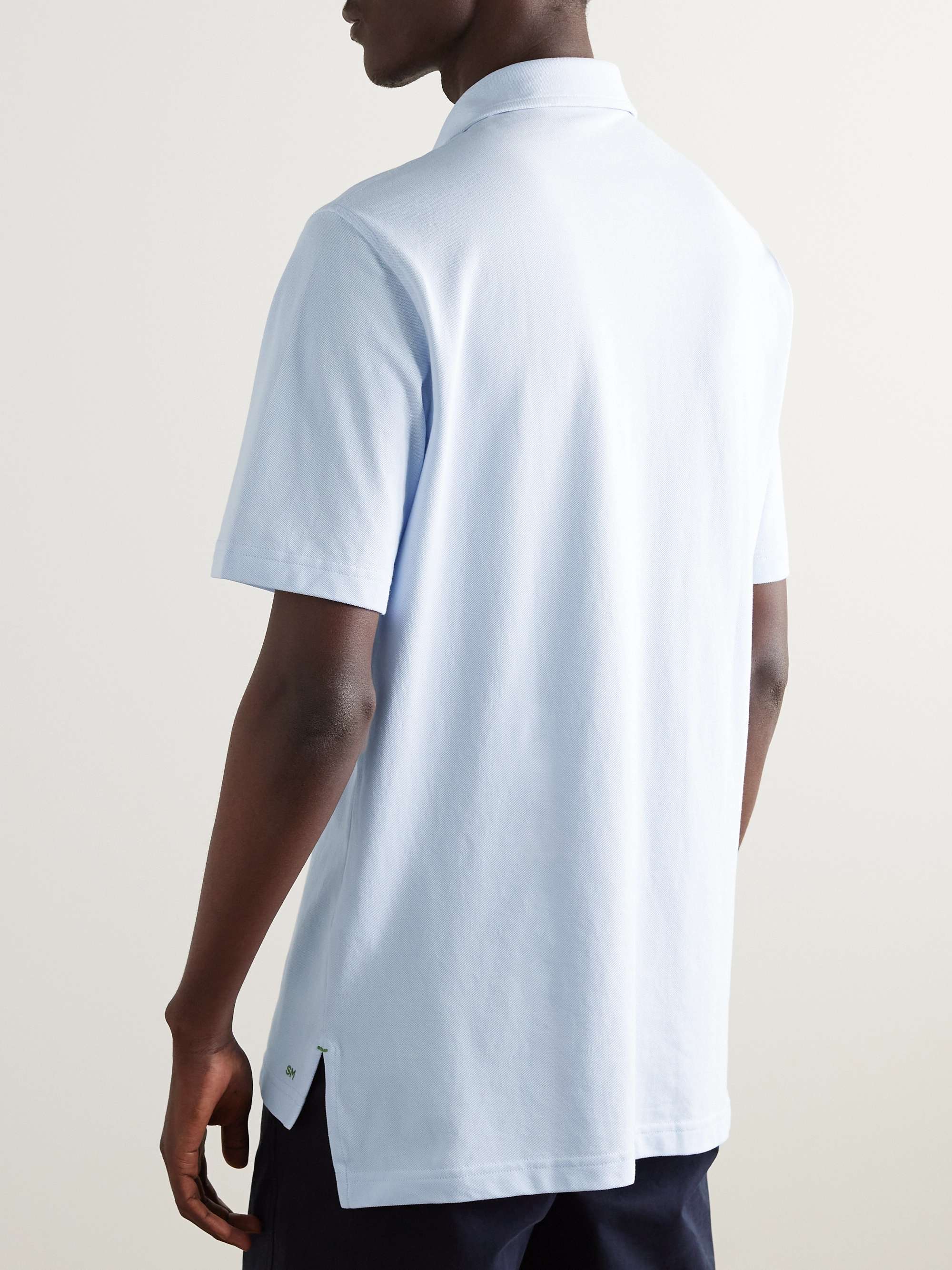 SID MASHBURN Polo in cotone Pima piqué