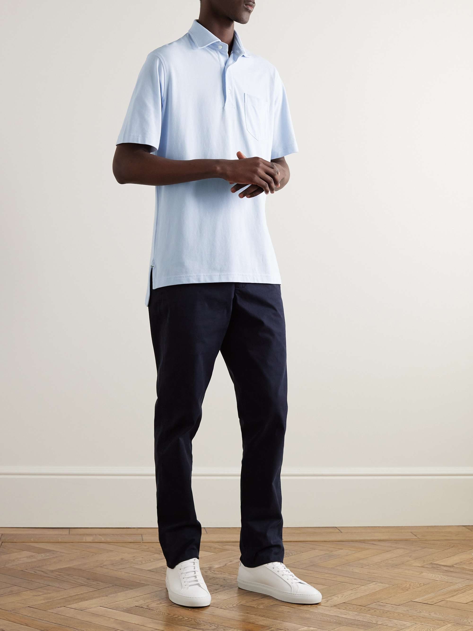 SID MASHBURN Polo in cotone Pima piqué