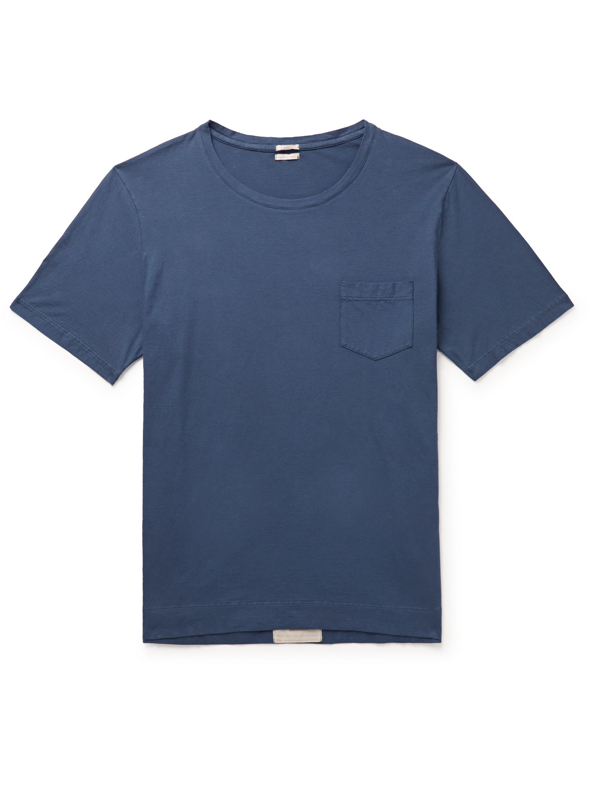 Massimo Alba Panarea Cotton-jersey T-shirt In Blue