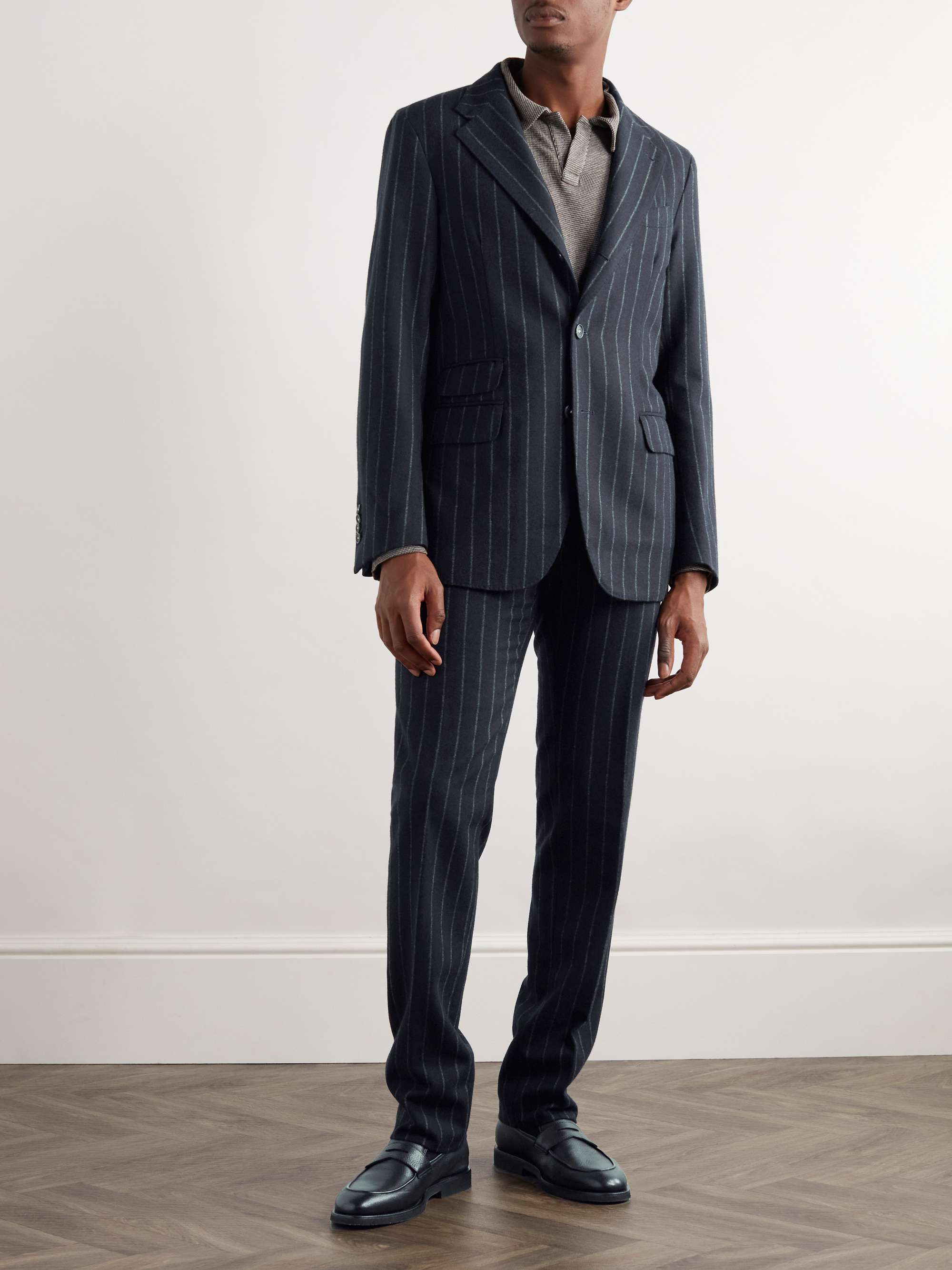 MASSIMO ALBA Sloop Pinstriped Wool Suit for Men | MR PORTER