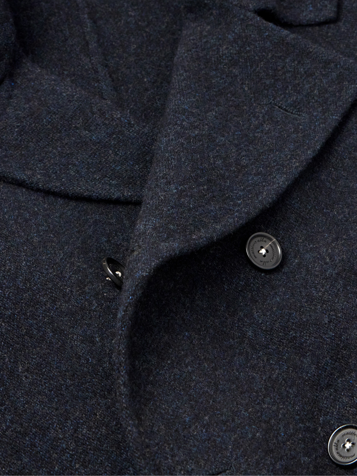 Shop Massimo Alba Double-breasted Wool Coat In Blue