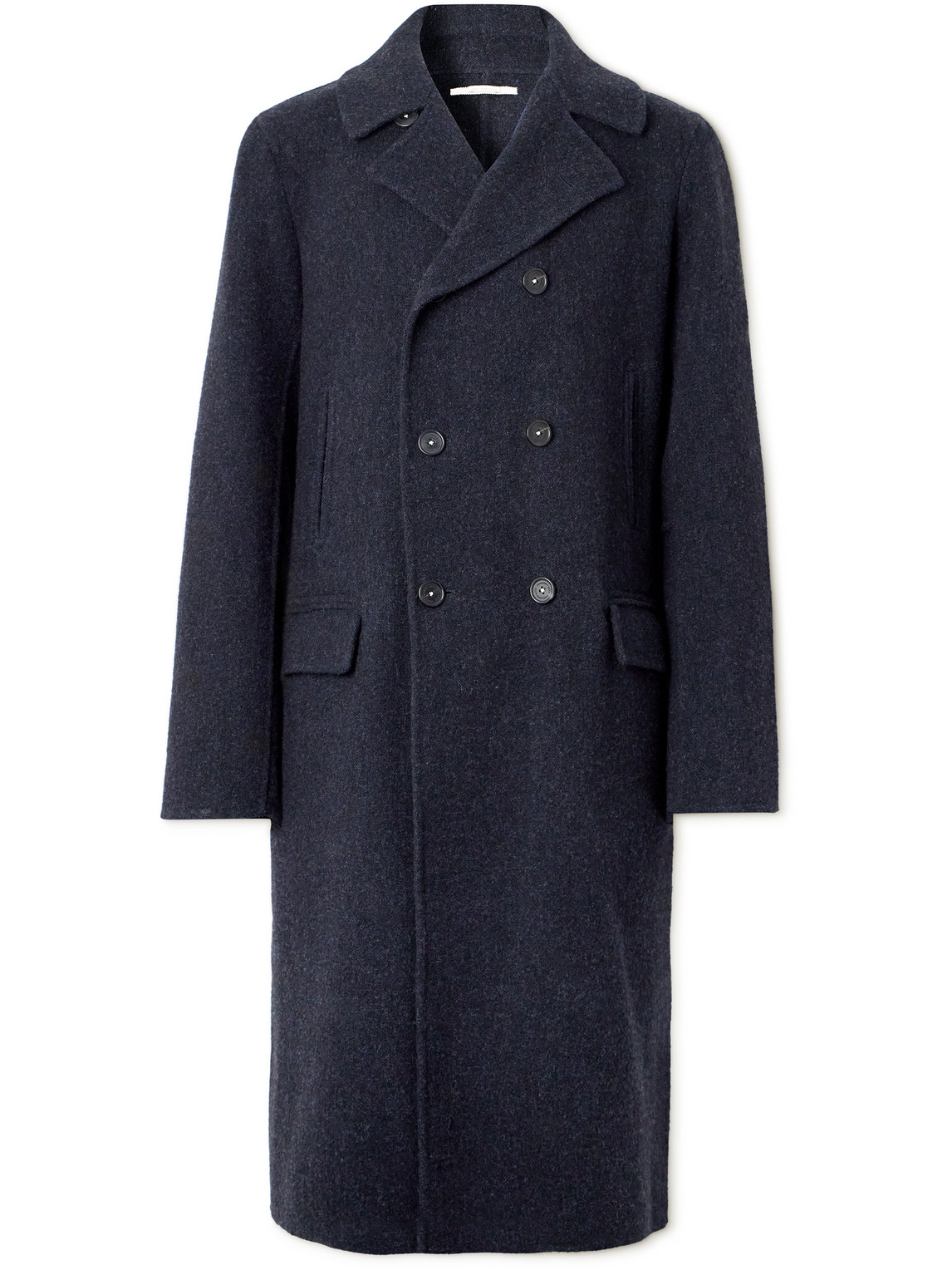Double-Breasted Wool Coat