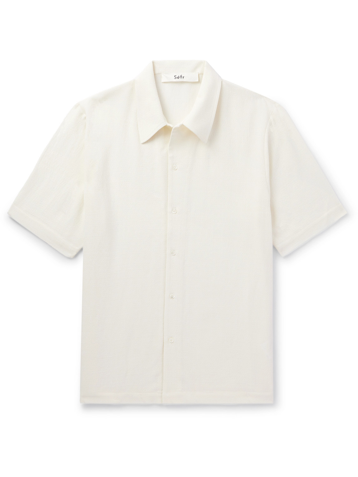 Séfr Suneham Crepe Shirt In White