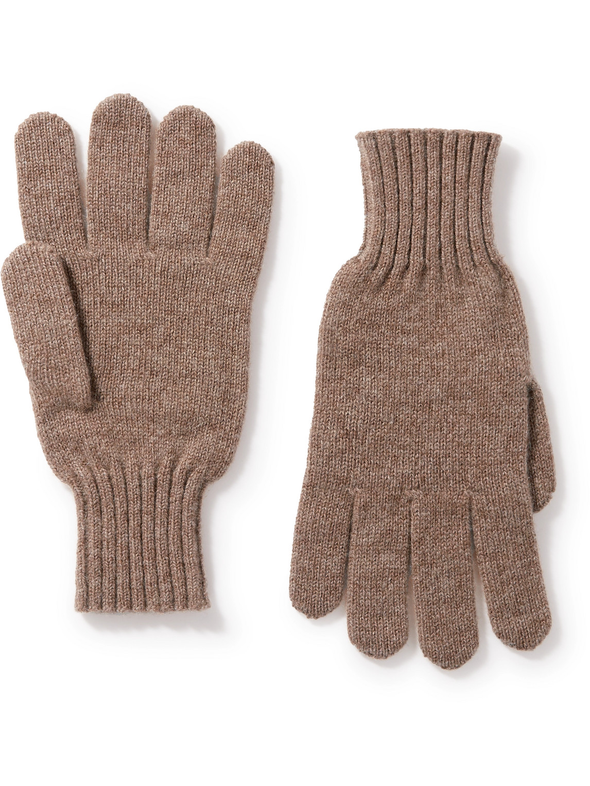 Rubinacci Cashmere Gloves In Neutrals
