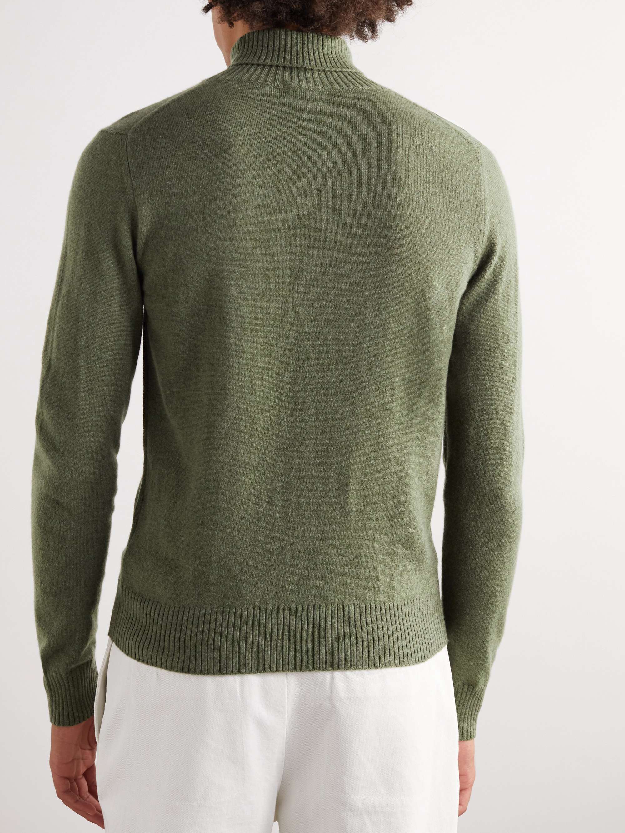 RUBINACCI Cashmere Rollneck Sweater for Men | MR PORTER