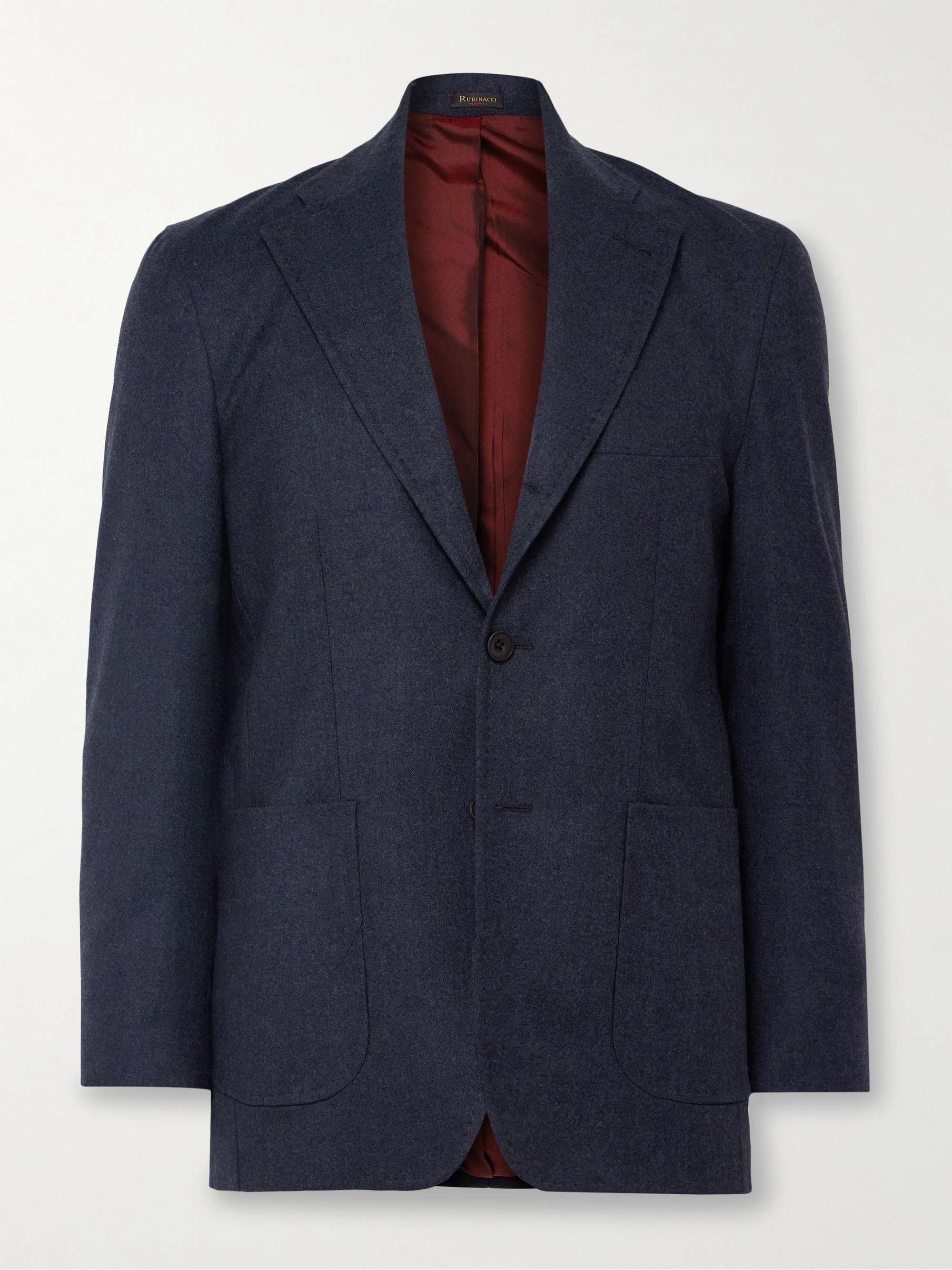 RUBINACCI Wool-Flannel Suit Jacket for Men | MR PORTER