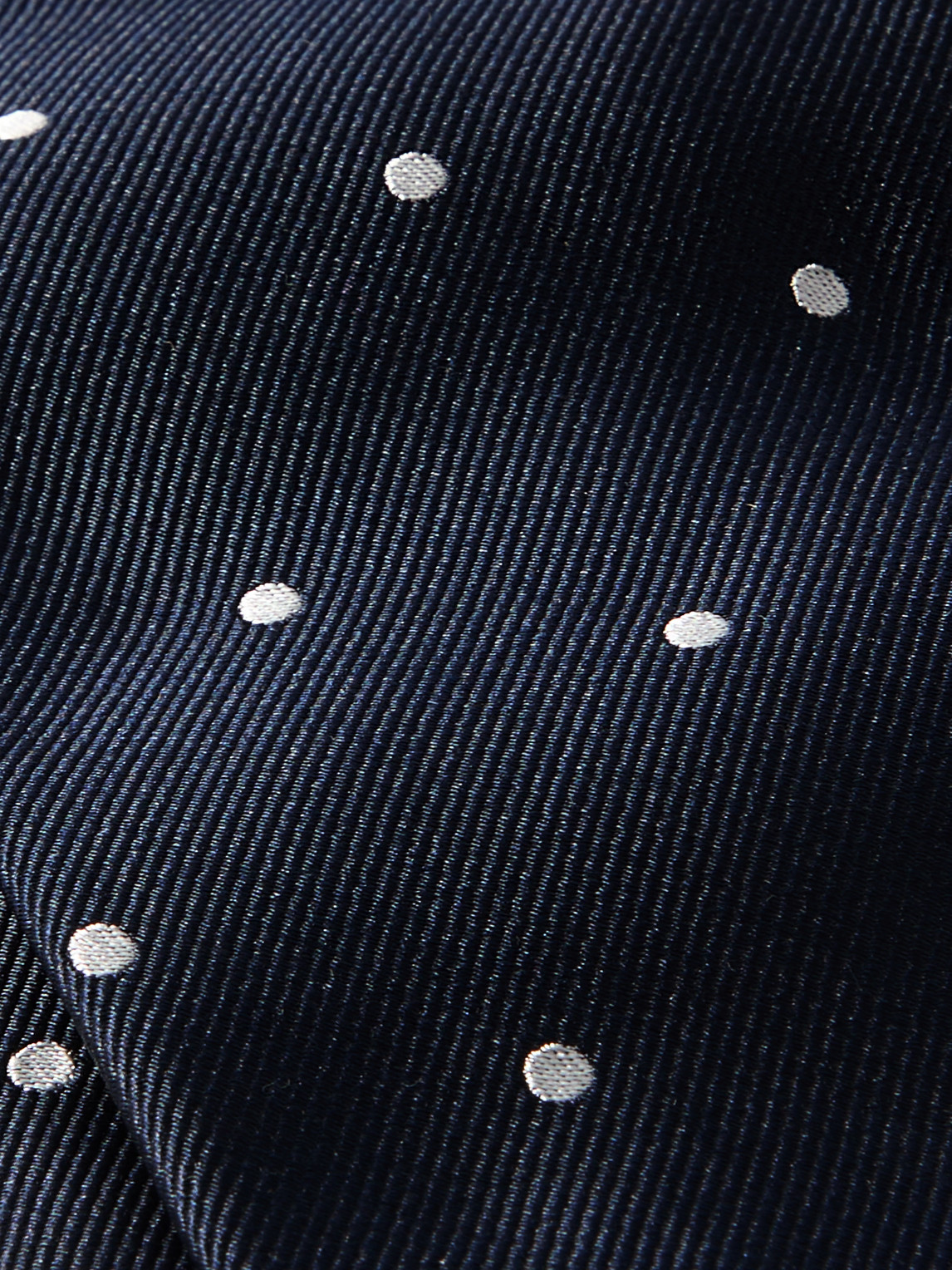 Shop Loro Piana My Spots 8cm Polka-dot Silk-twill Tie In Blue
