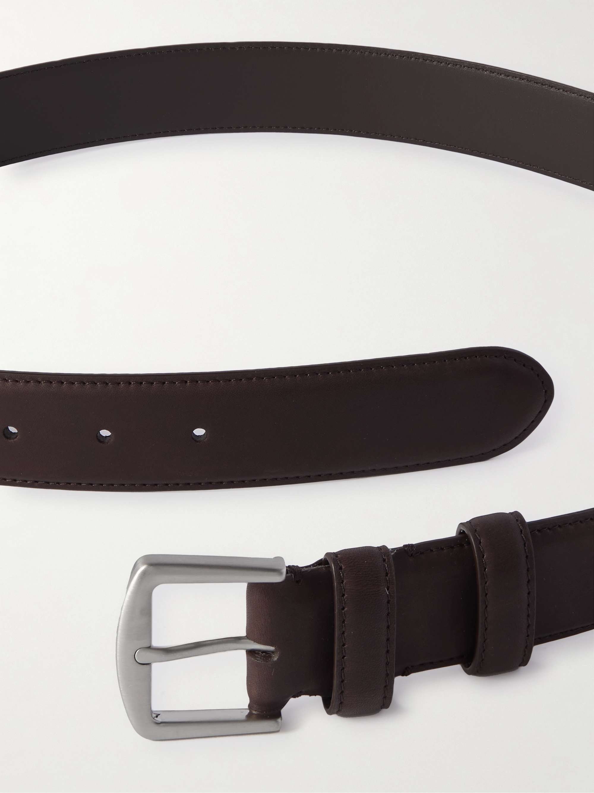 LORO PIANA Alsavel 3cm Leather Belt