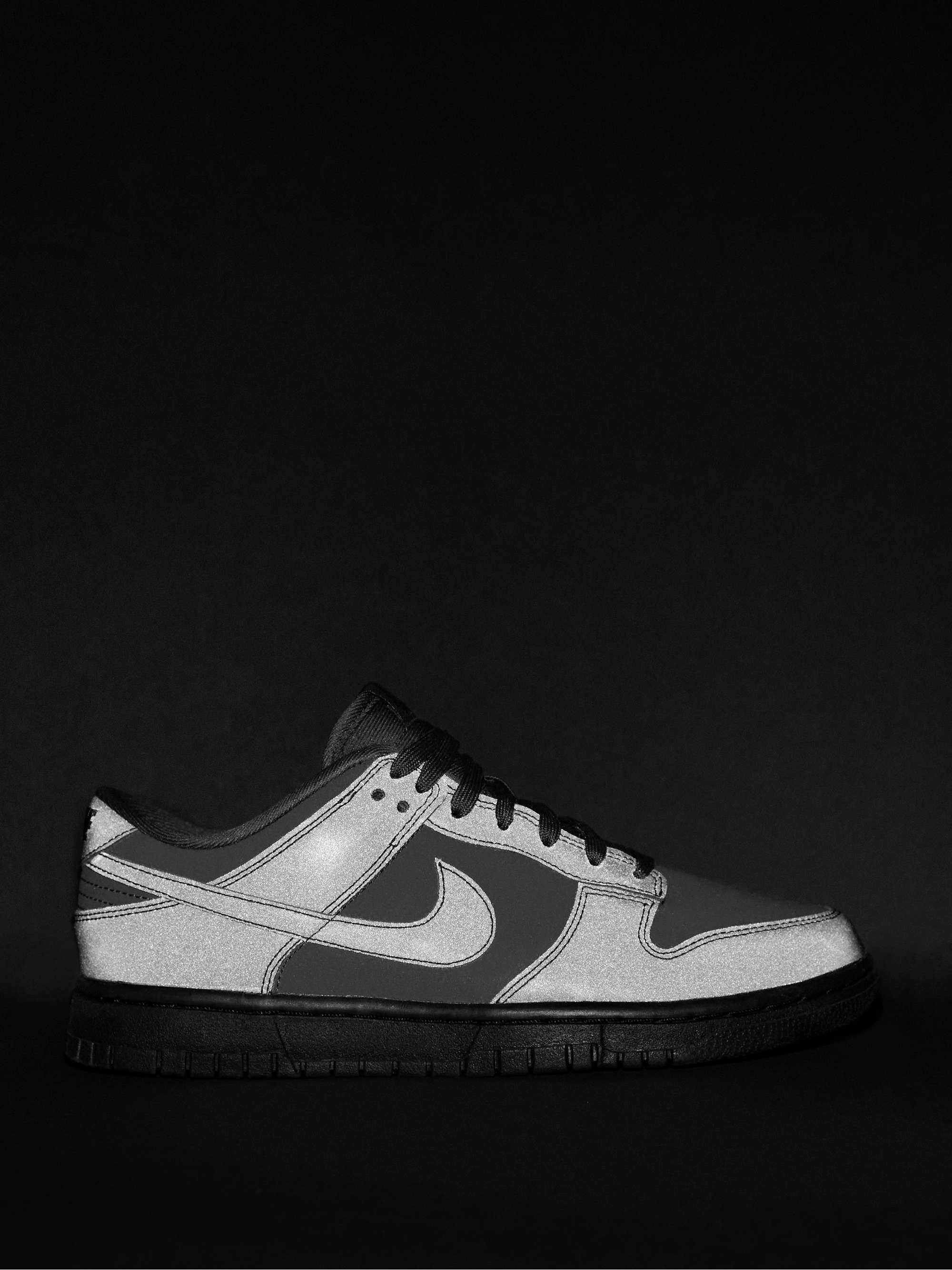 NIKE Dunk Low Cyber Reflective Faux Leather Sneakers for Men | MR PORTER