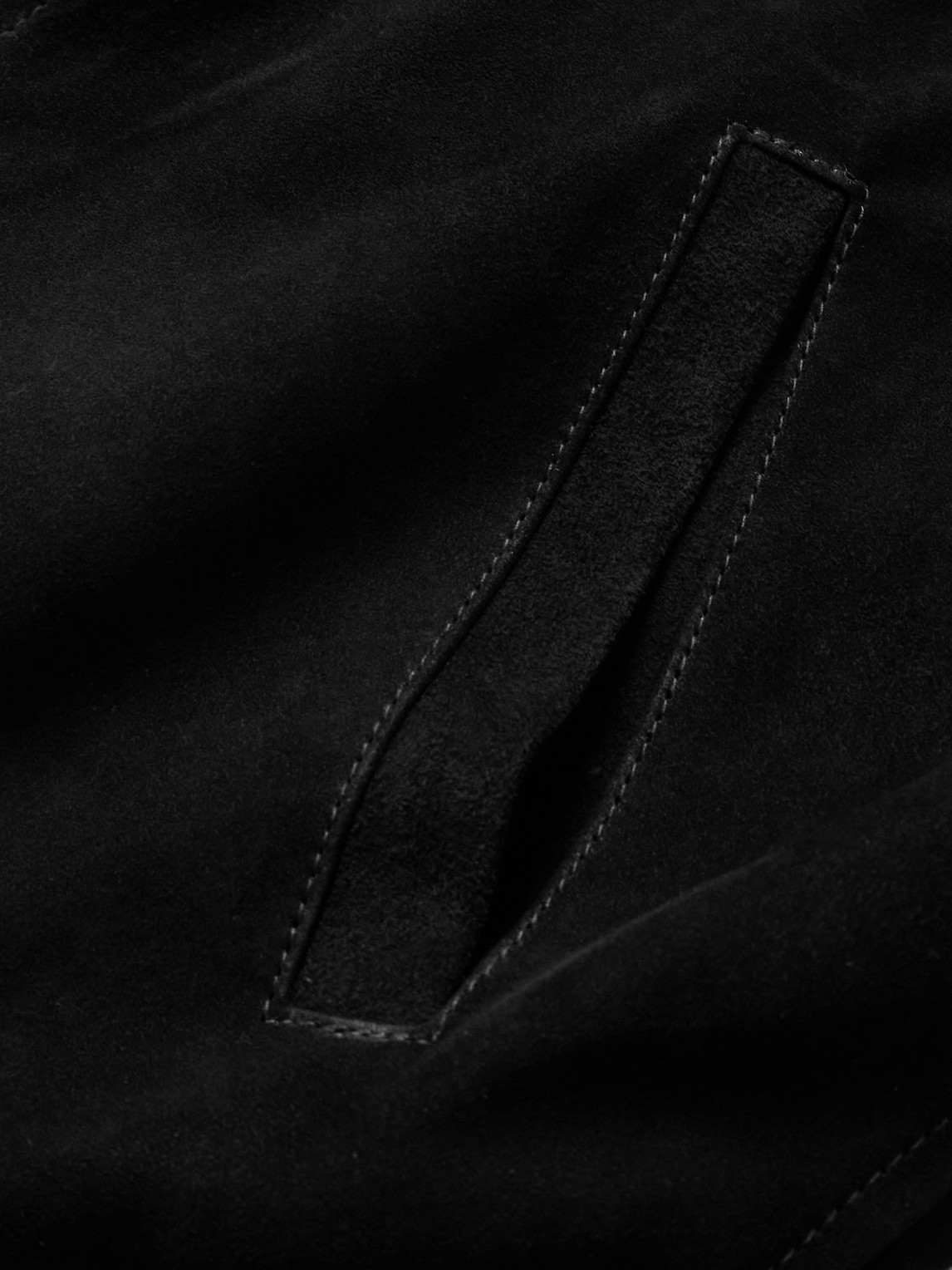 Shop Enfants Riches Deprimes Suede Western Jacket In Black