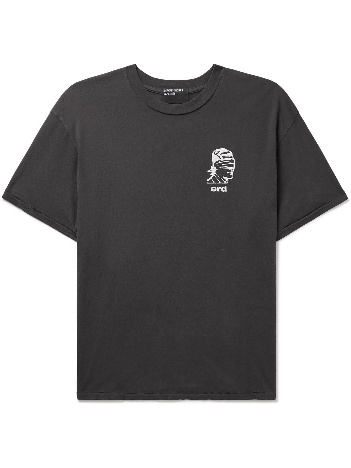 Enfants Riches Deprimes Black Bauhaus T-shirt In Black,white