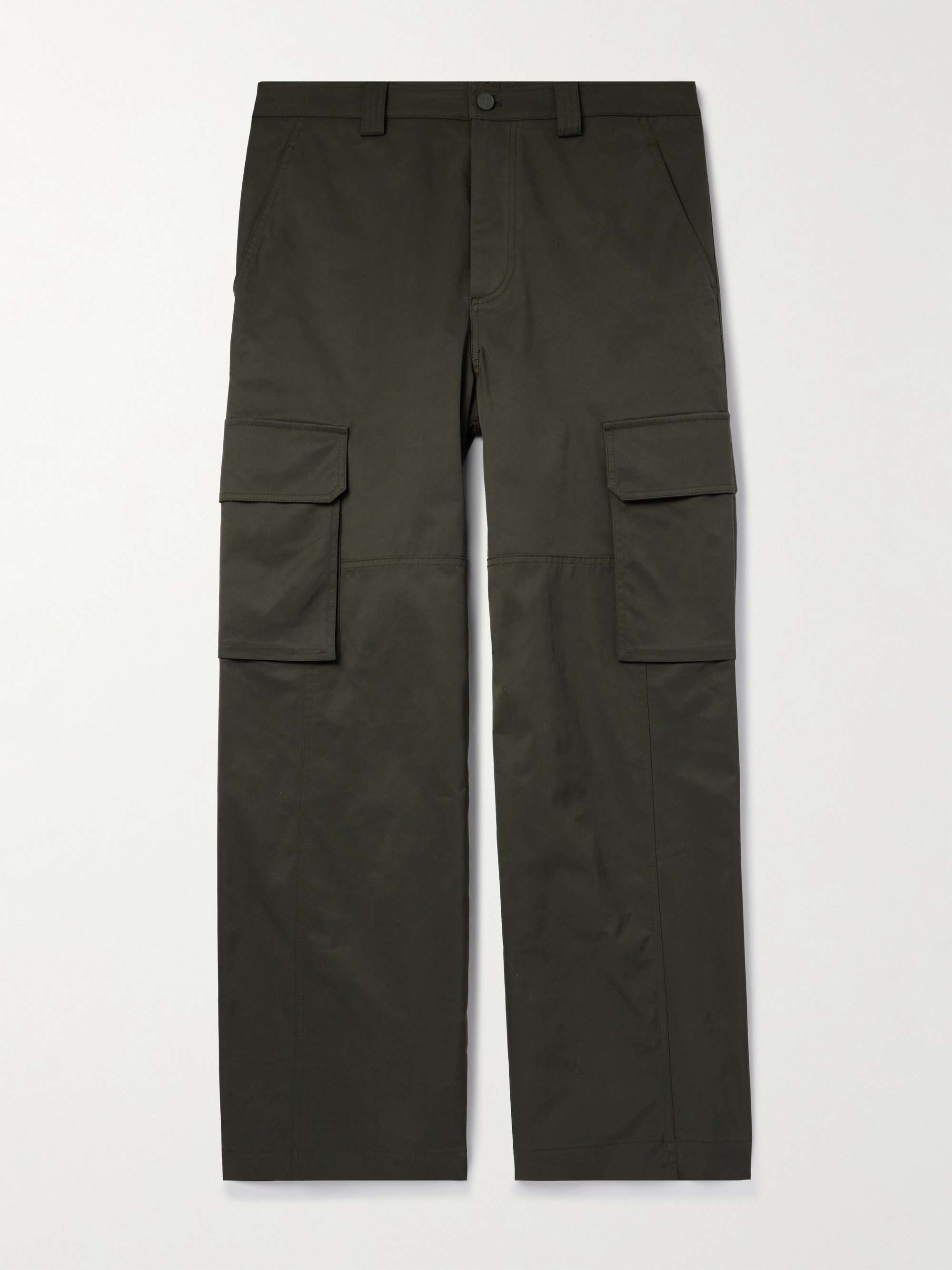 VALENTINO GARAVANI Wide-Leg Twill Cargo Trousers for Men | MR PORTER