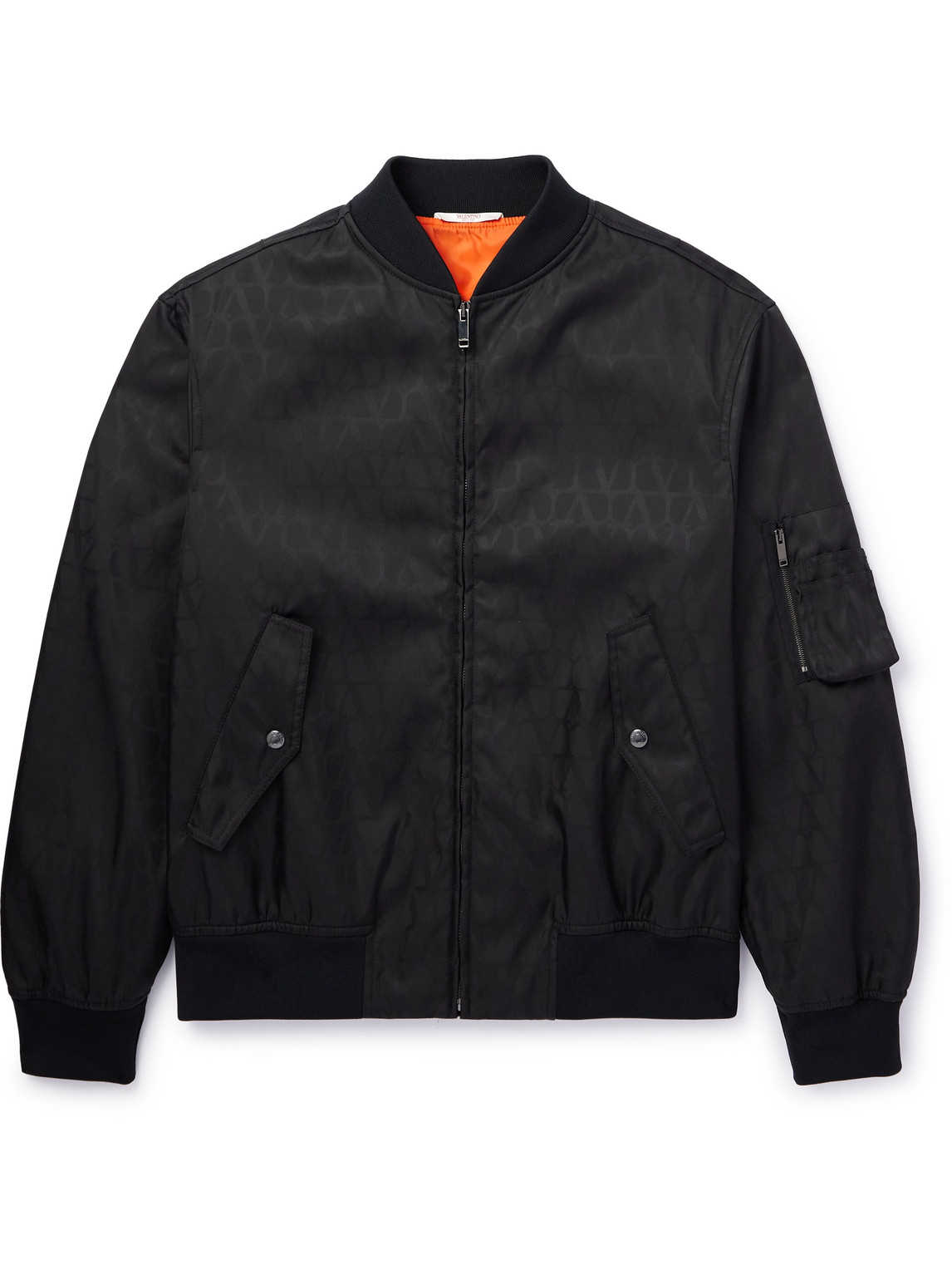 Toile Iconograph Logo-Jacquard Shell Bomber Jacket