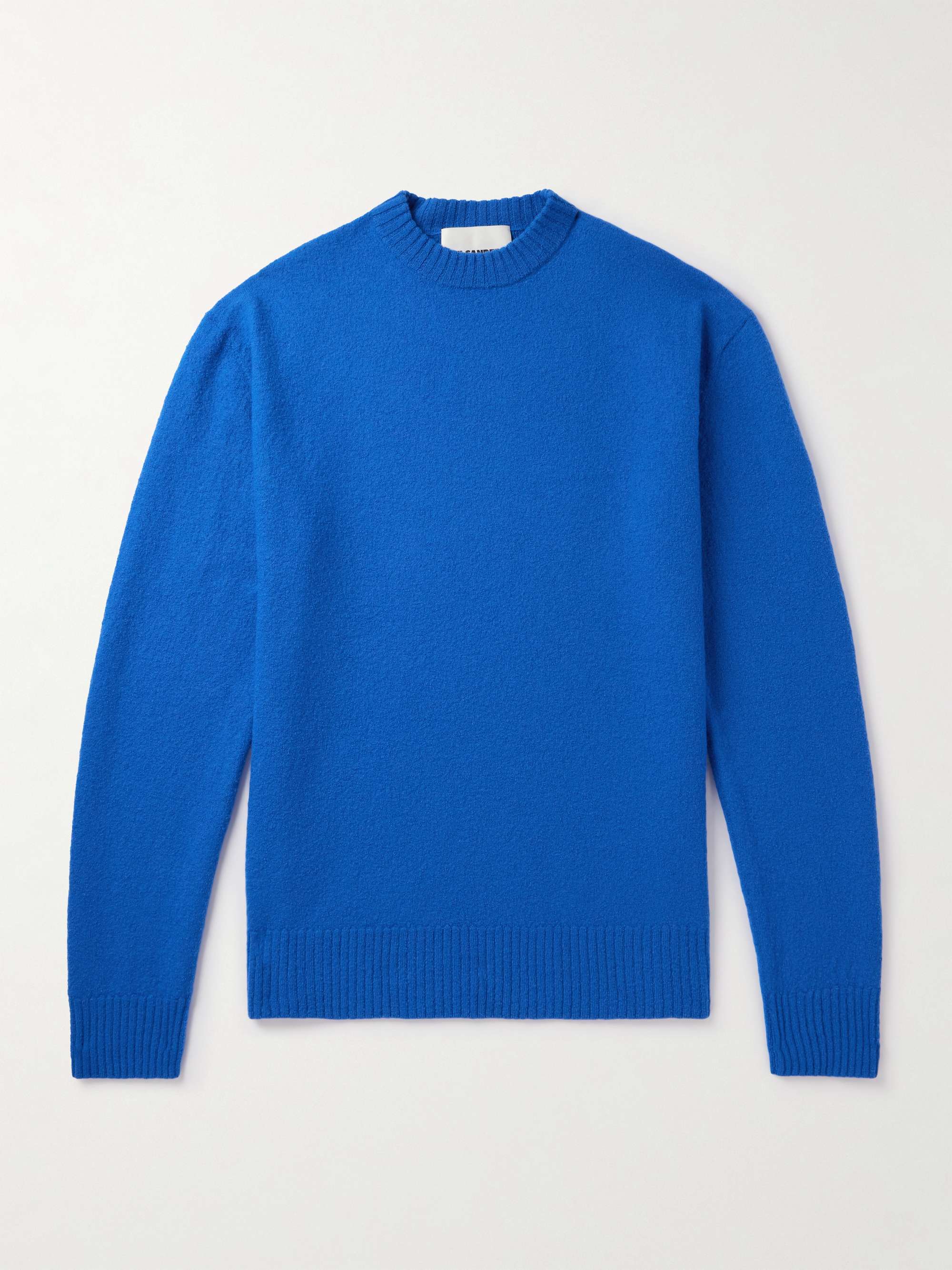 JIL SANDER Boiled Wool Sweater for Men | MR PORTER