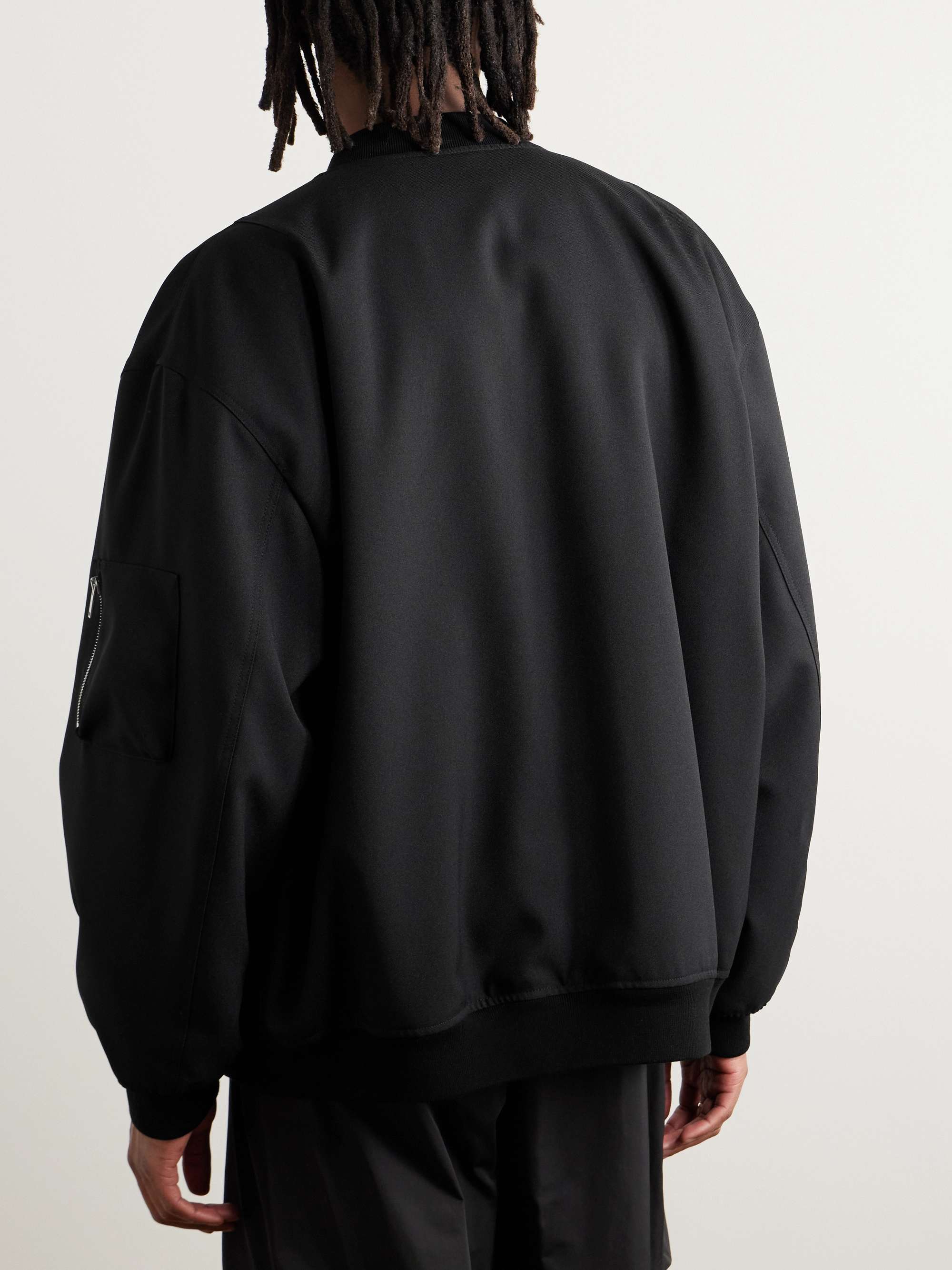 JIL SANDER Padded Twill Bomber Jacket for Men | MR PORTER JIL SANDER Padded Twill Bomber Jacket for Men | MR PORTER