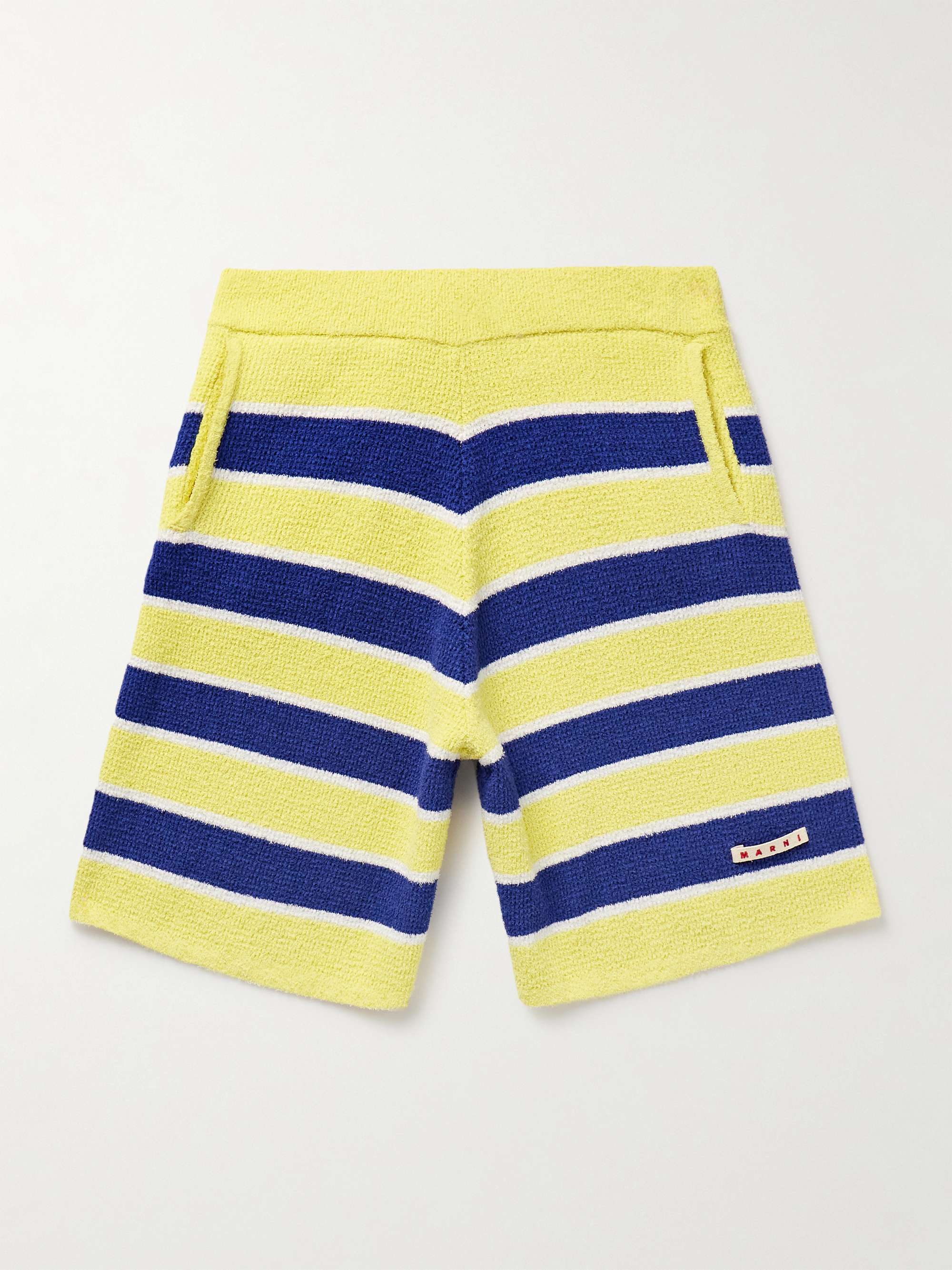 Marni Kids logo-print cotton vest - Yellow