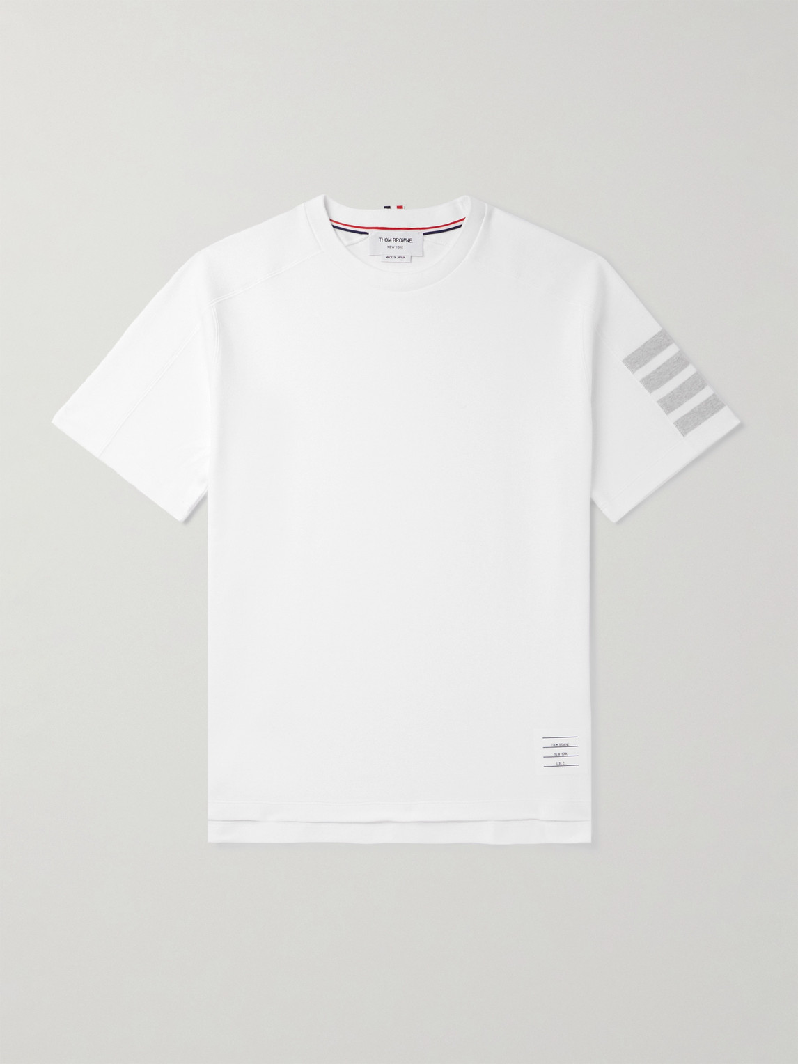 Thom Browne Striped Cotton-Jersey T-Shirt - Men