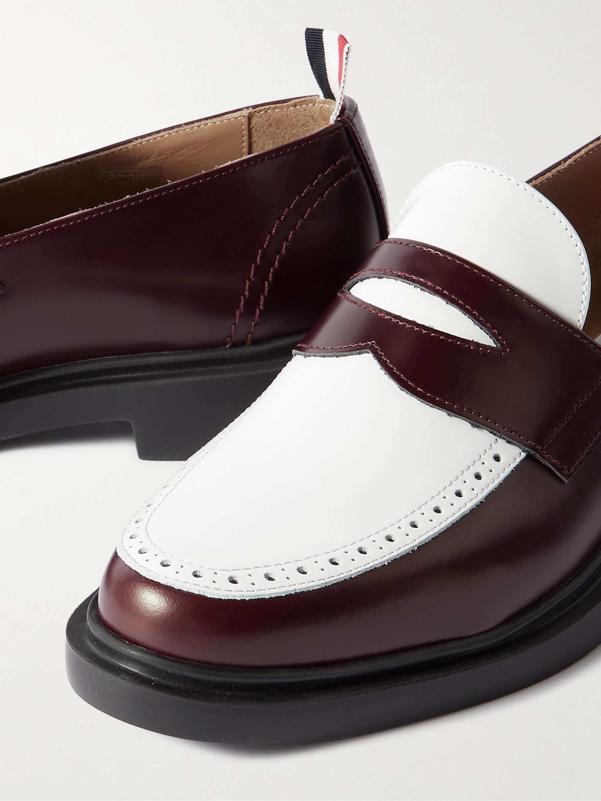 Thom Browne Brown Classic Penny Loafers