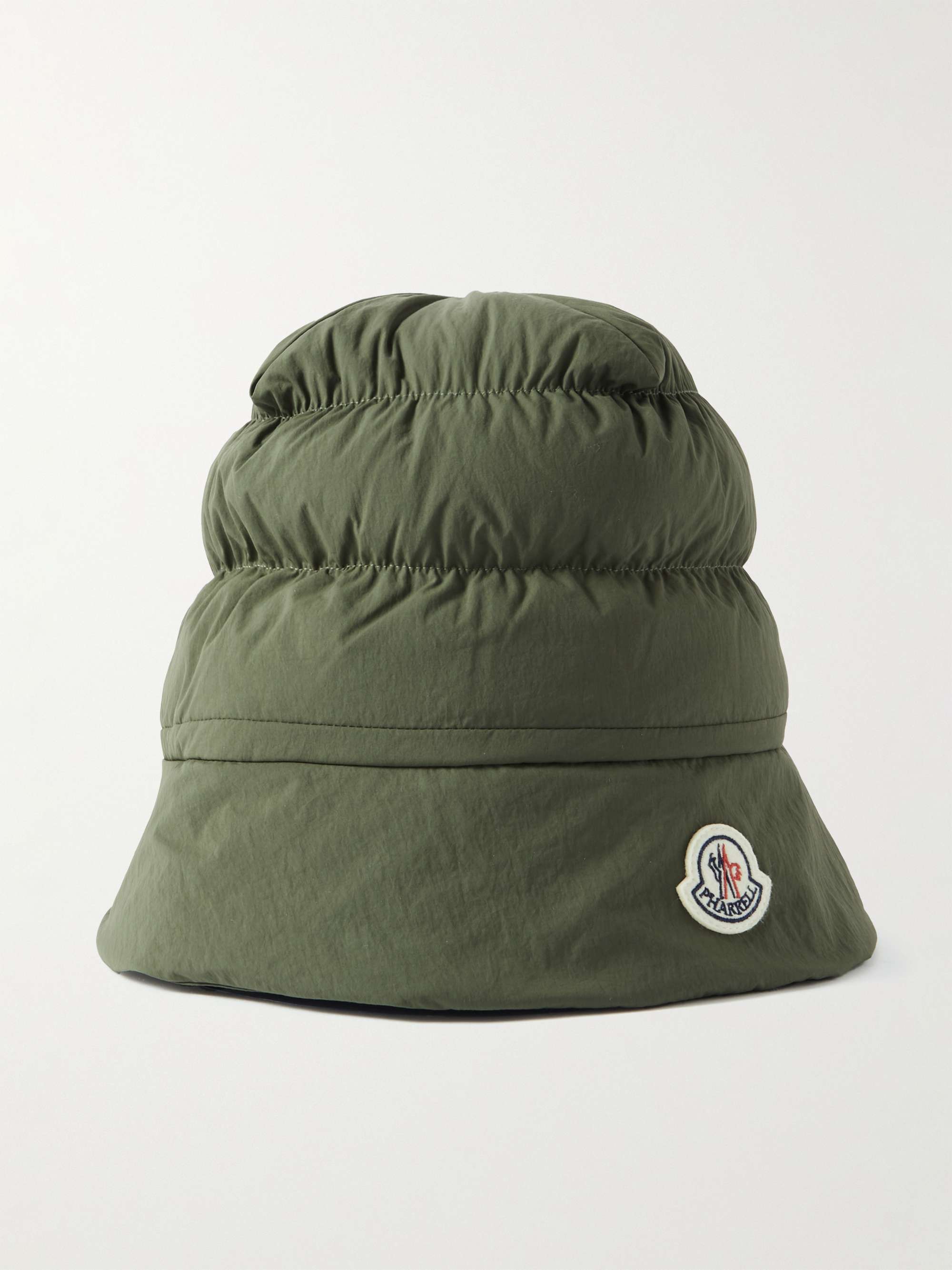 MONCLER GENIUS + Pharrell Williams Logo-Appliquéd Quilted Nylon Down ...