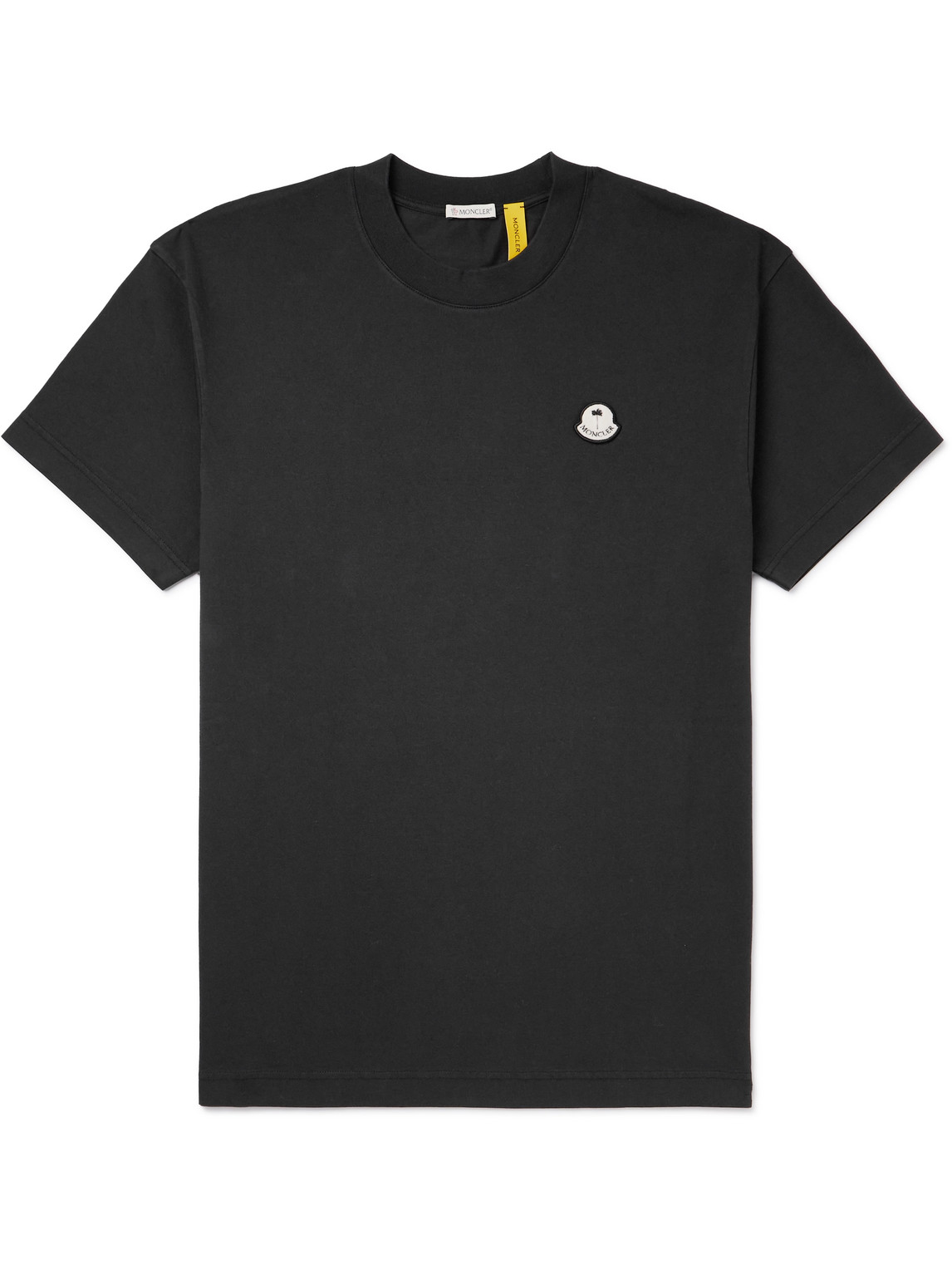 Palm Angels Logo-Appliquéd Cotton-Jersey T-Shirt