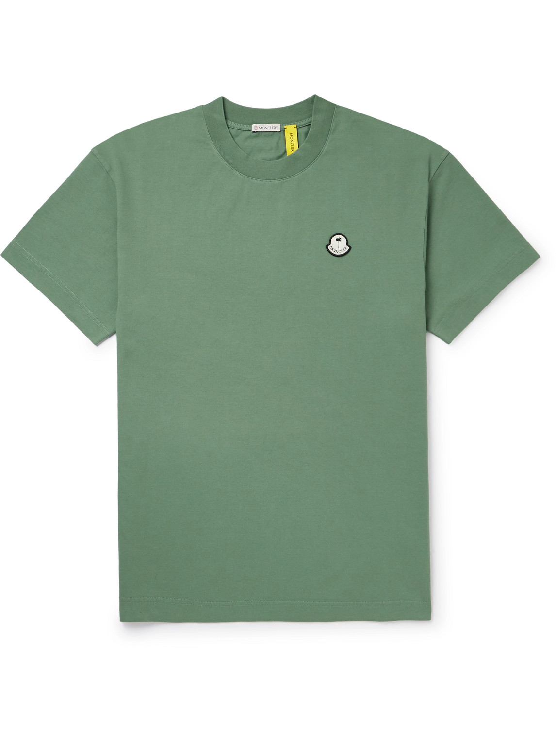 Palm Angels Logo-Appliquéd Cotton-Jersey T-Shirt