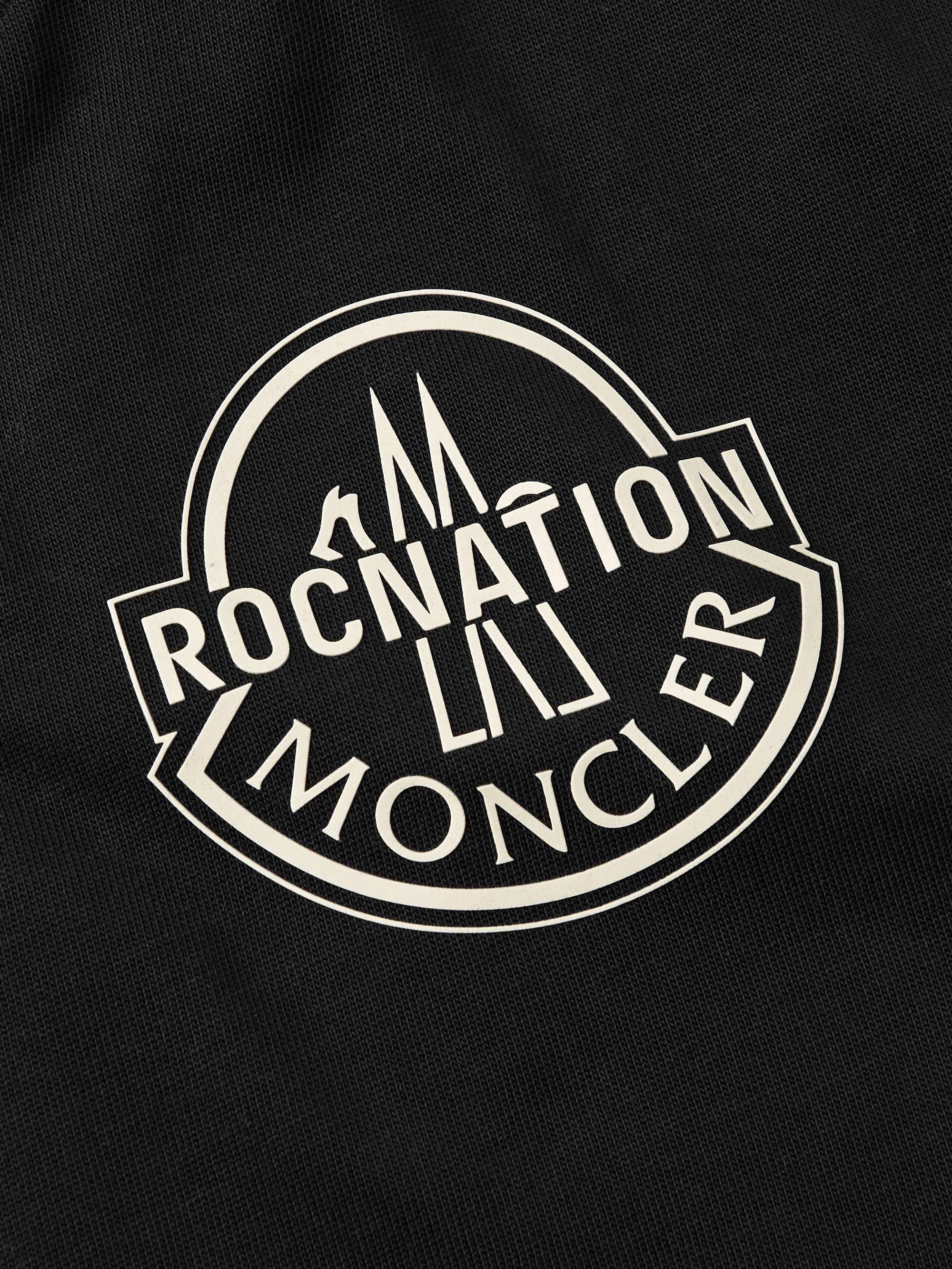 MONCLER GENIUS + Roc Nation by Jay-Z Logo-Print Cotton-Jersey T-Shirt ...