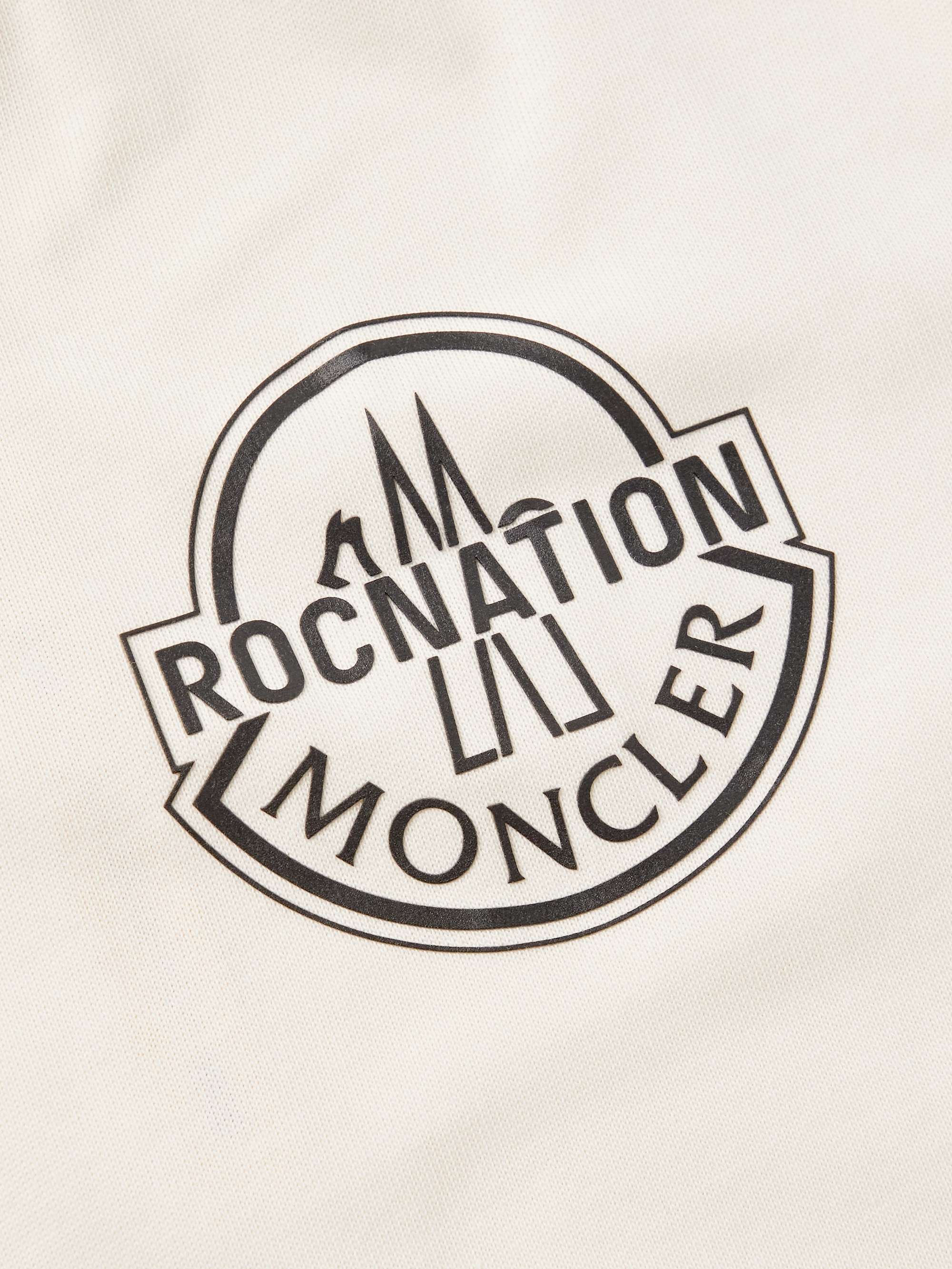 MONCLER GENIUS + Roc Nation by Jay-Z Logo-Print Cotton-Jersey T-Shirt ...