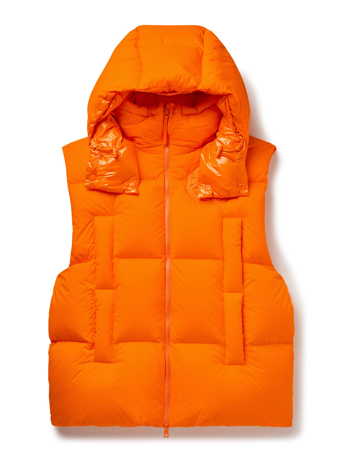 Roc Nation by Jay-Z Apus Oversized Quilted Shell Hooded Down Gilet