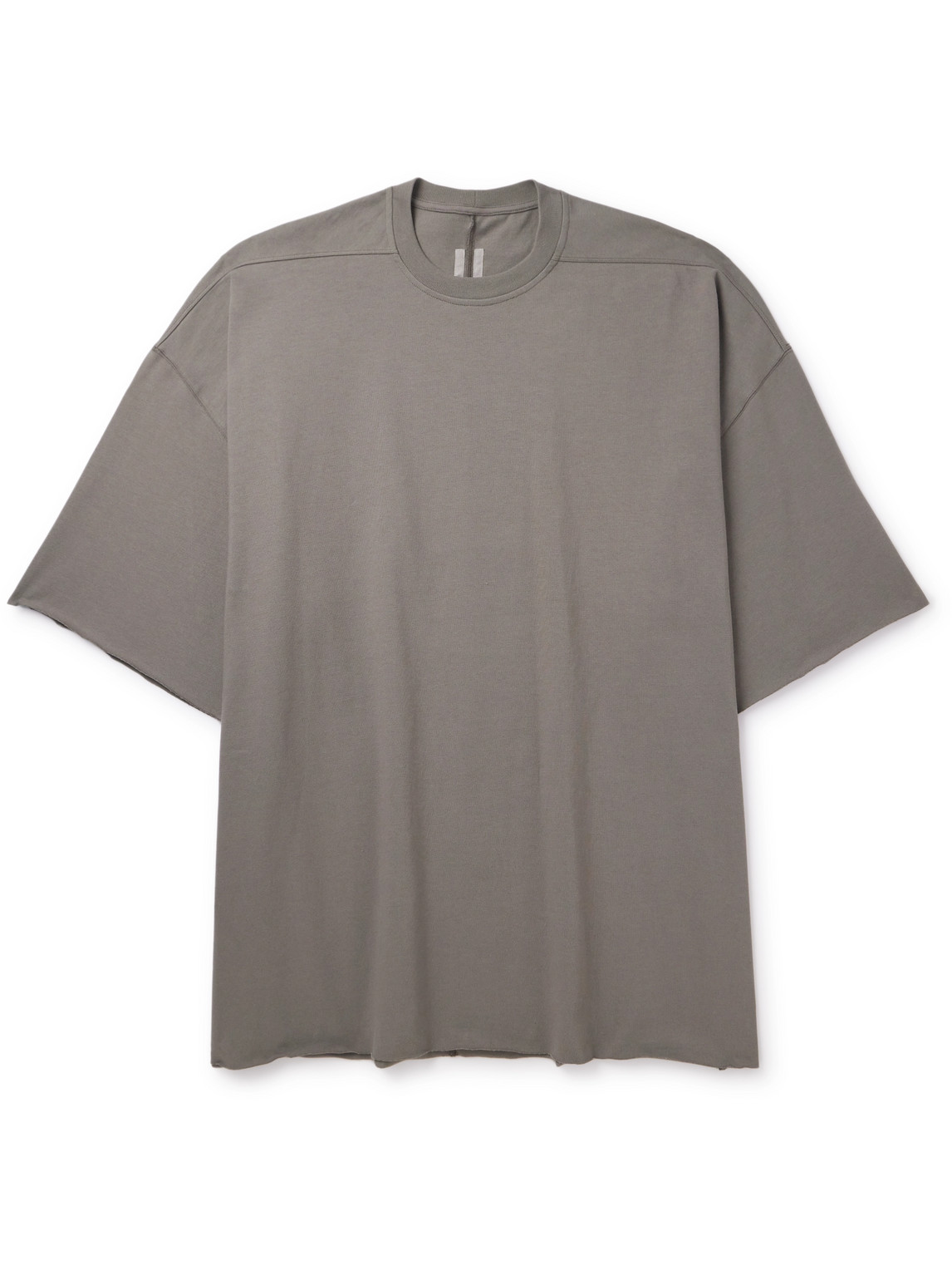 Rick Owens Tommy Cotton-jersey T-shirt In Brown