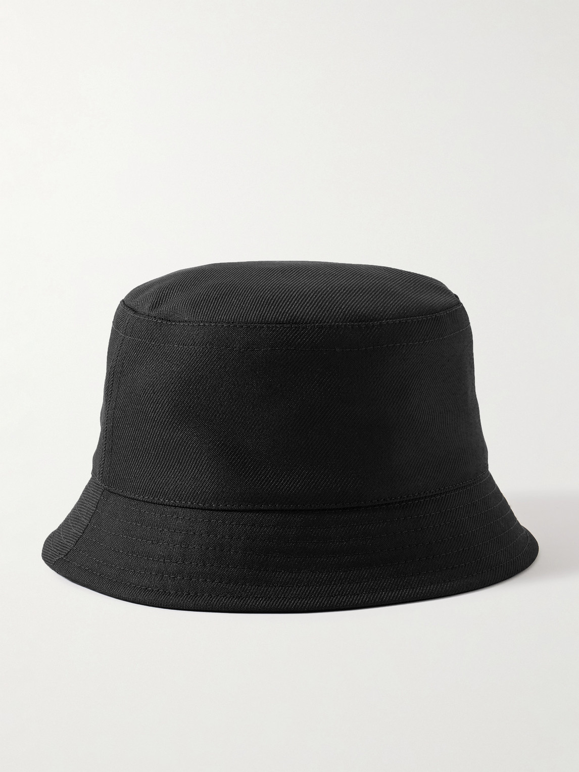 Shop Moncler Genius Roc Nation By Jay-z Logo-appliquéd Twill Bucket Hat In Black