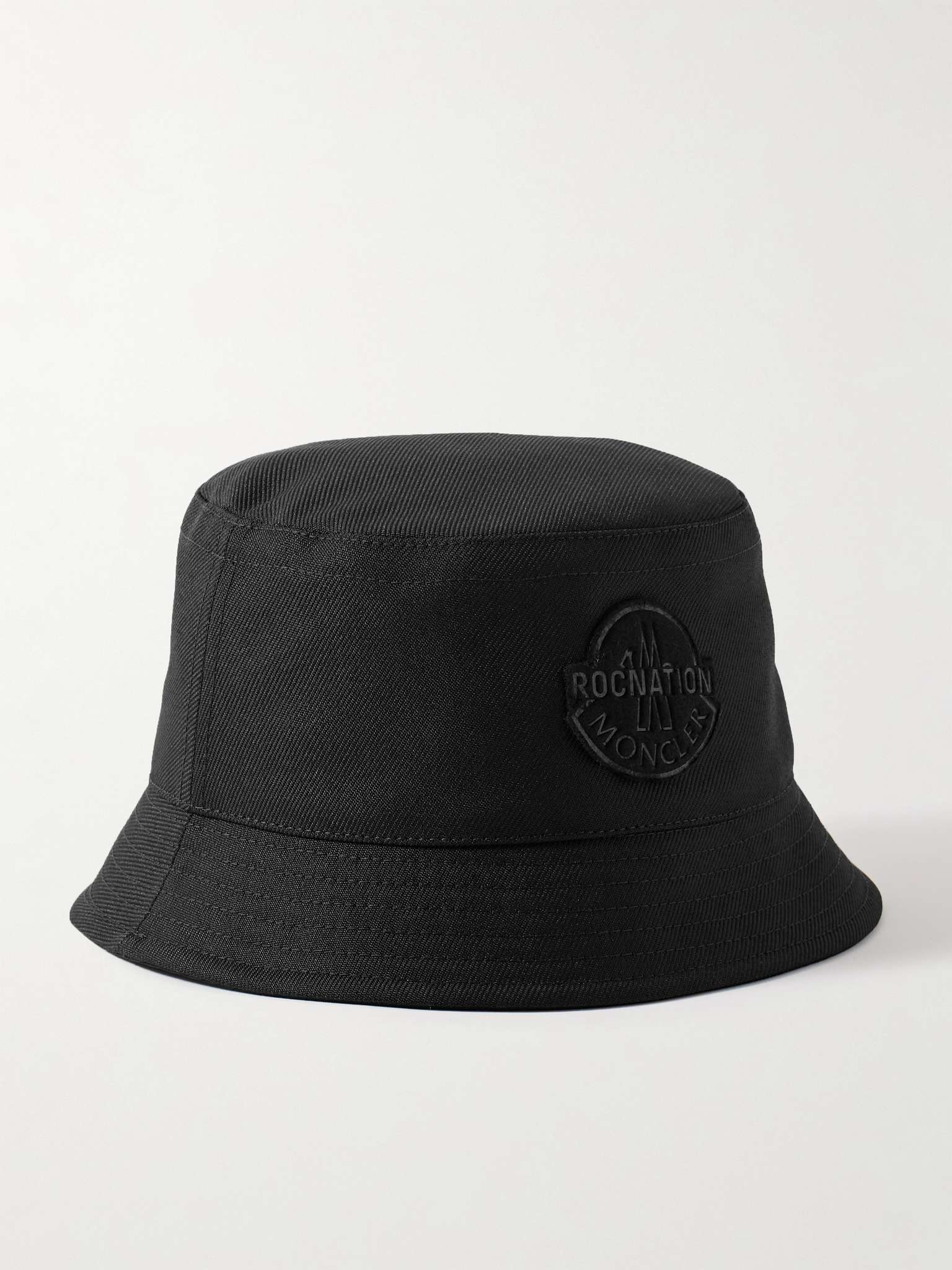MONCLER GENIUS + Roc Nation by Jay-Z Logo-Appliquéd Twill Bucket Hat ...