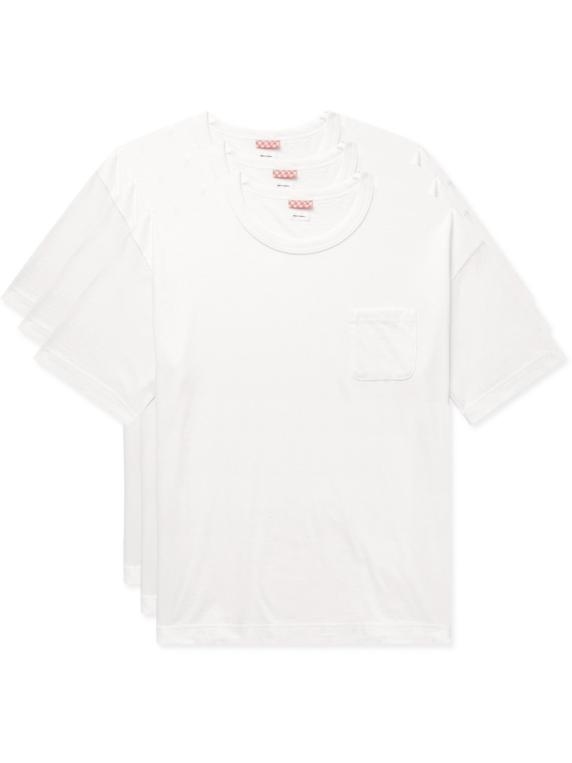 Sublig Jumbo Three-Pack Cotton-Blend Jersey T-Shirts